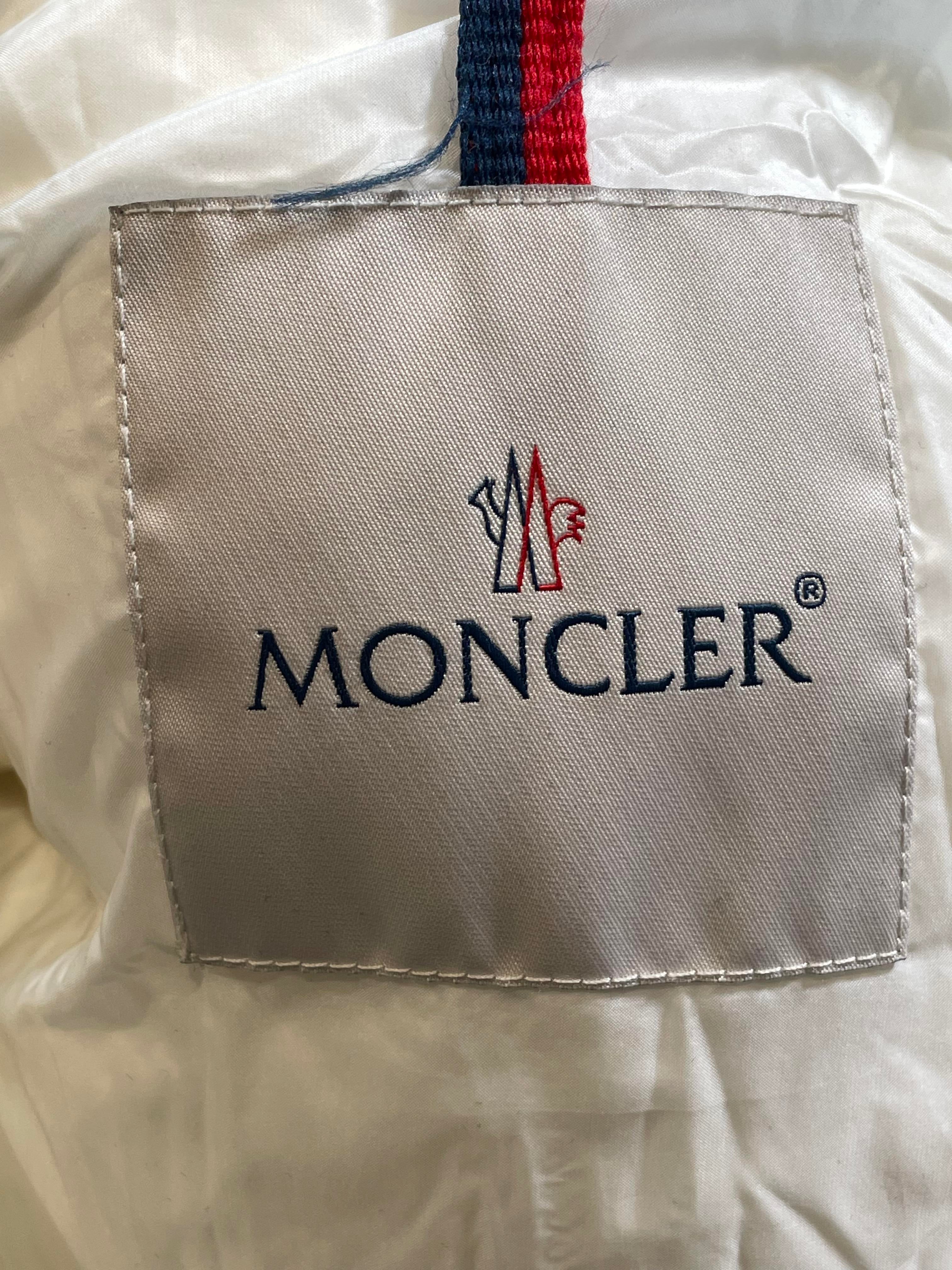 Moncler Women's White Puffer Jacket