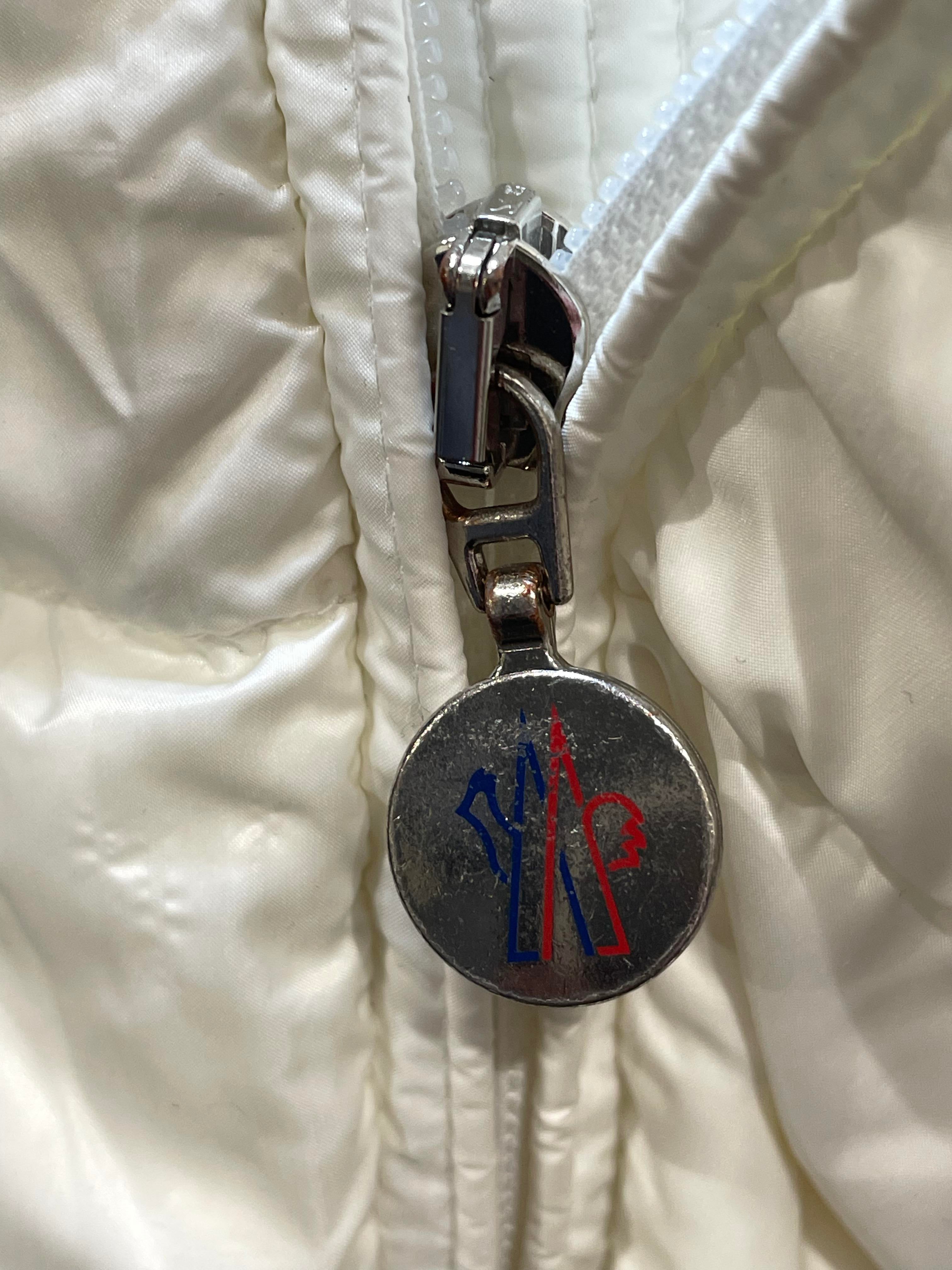 Moncler Women's White Puffer Jacket