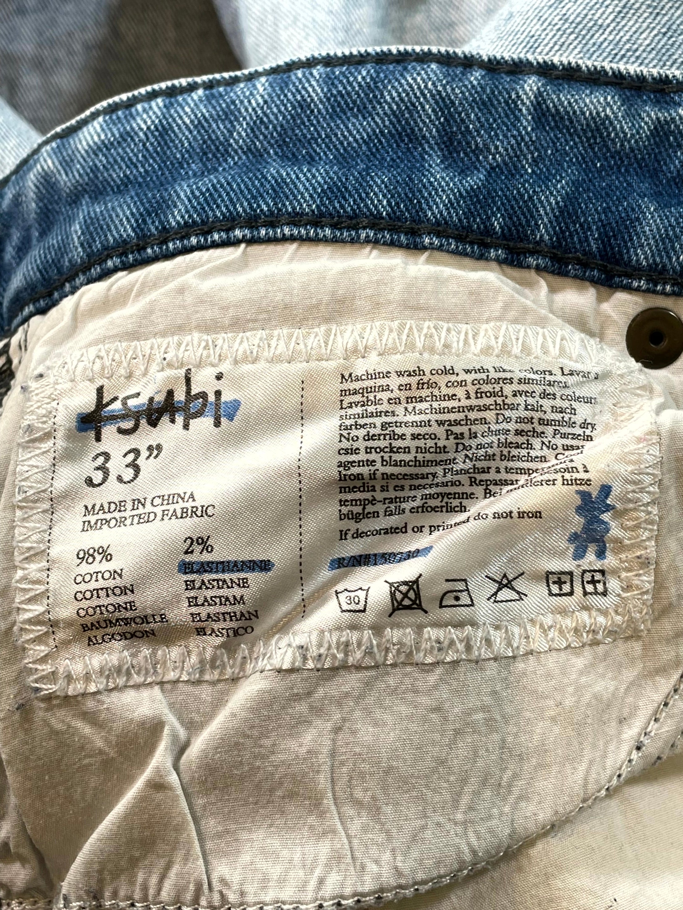 Ksubi Light Wash Jeans