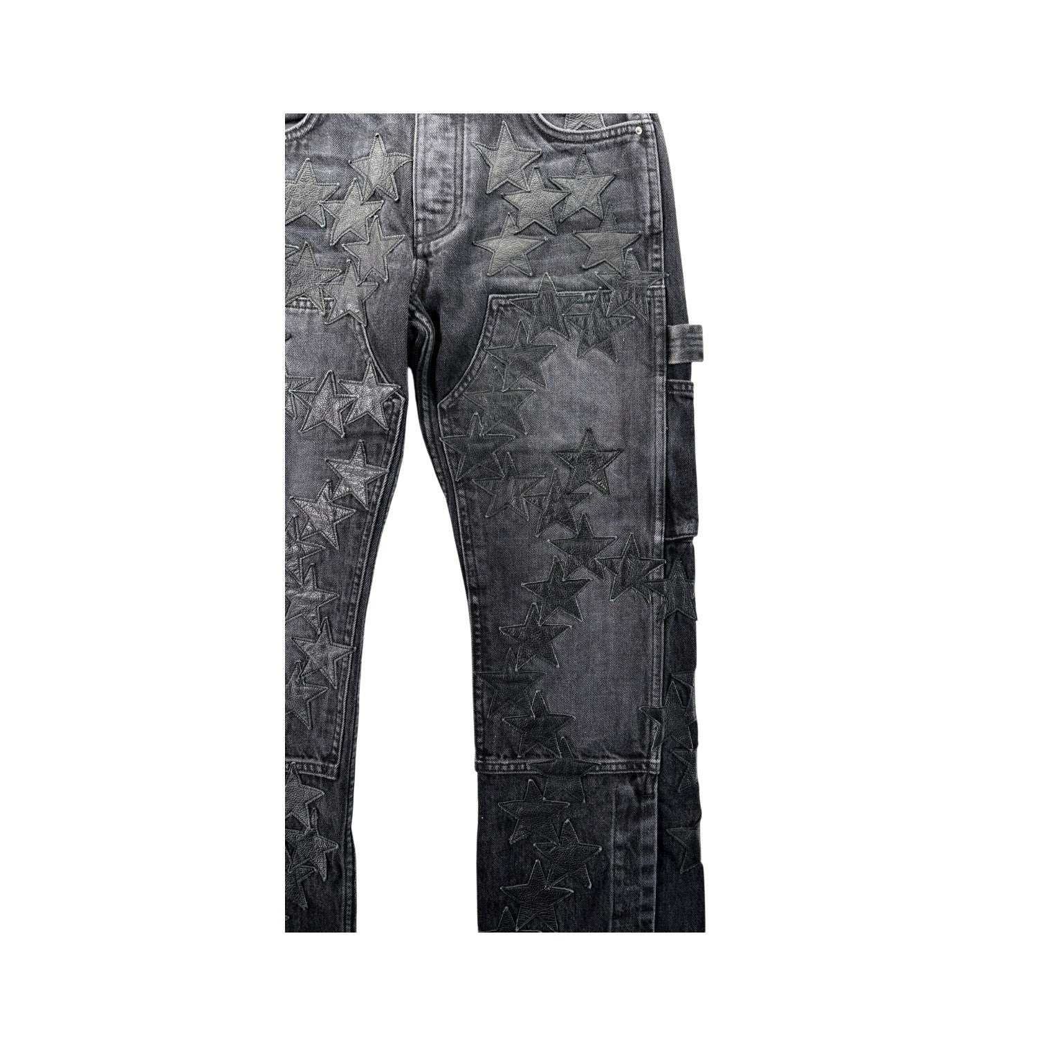 Amiri Cargo Chemist Stars Black Jeans
