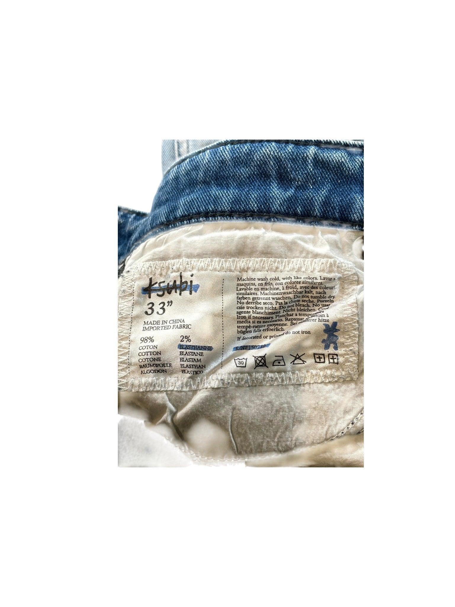 Ksubi Light Wash Jeans