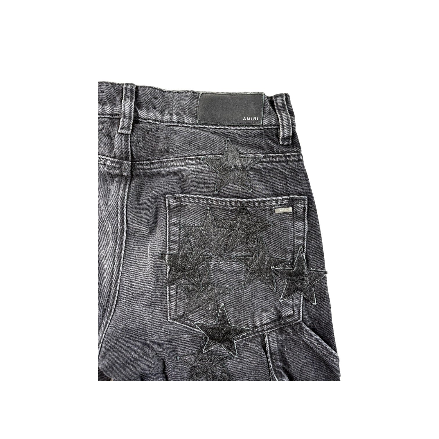Amiri Cargo Chemist Stars Black Jeans