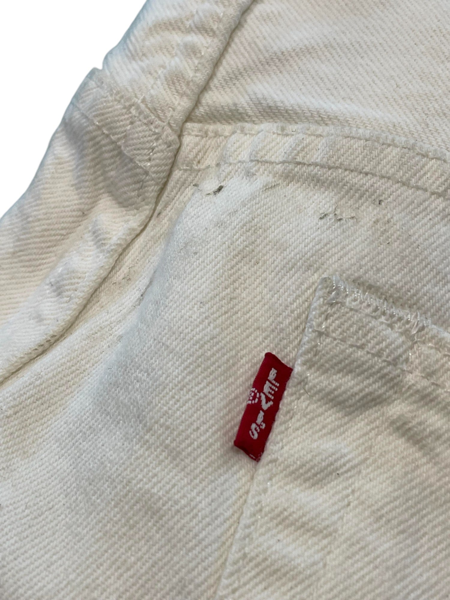 Denim Tears Cotton Wreath Jean White