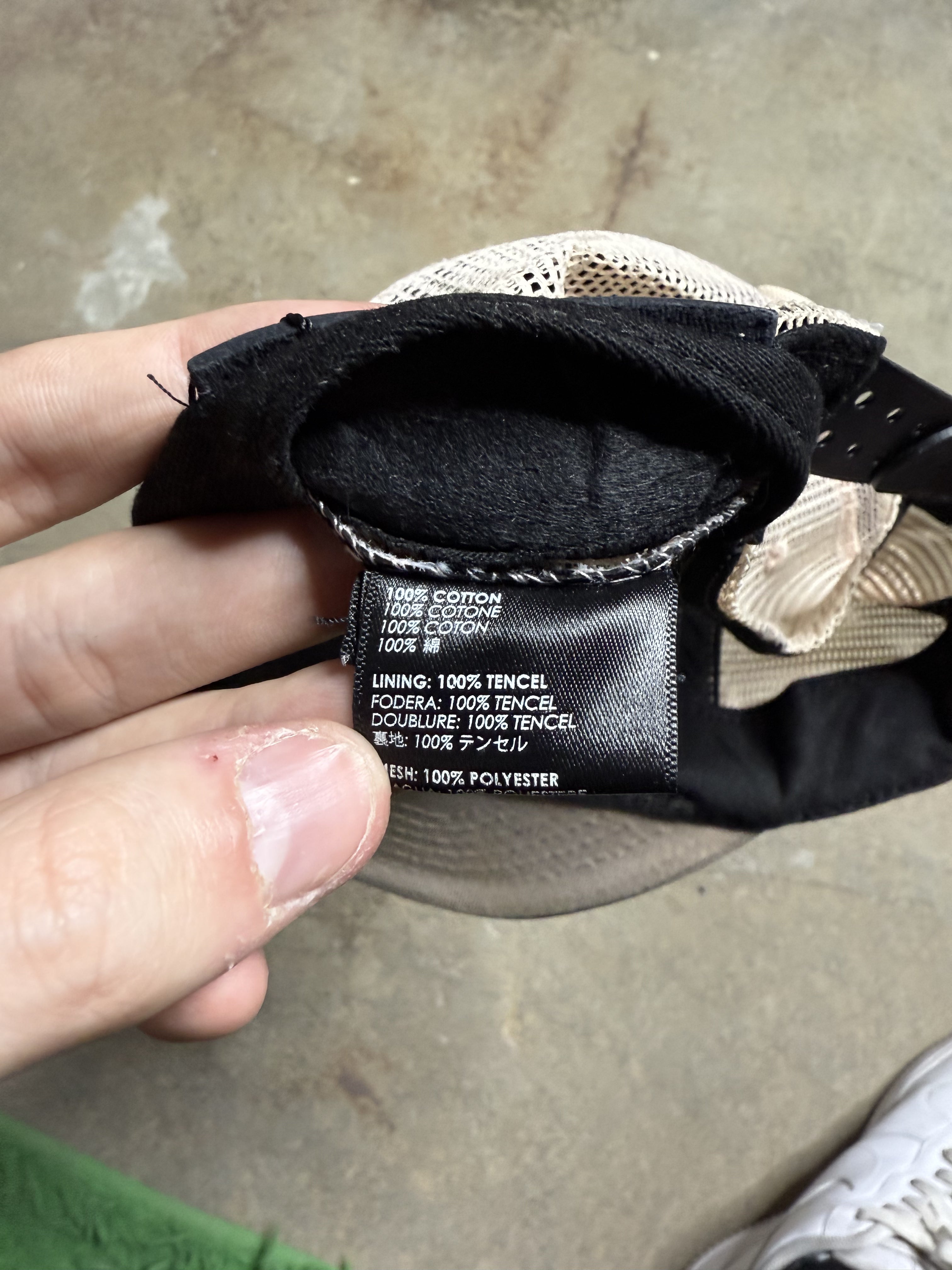 Amiri Core Logo Trucker Pink Black Used OSFM
