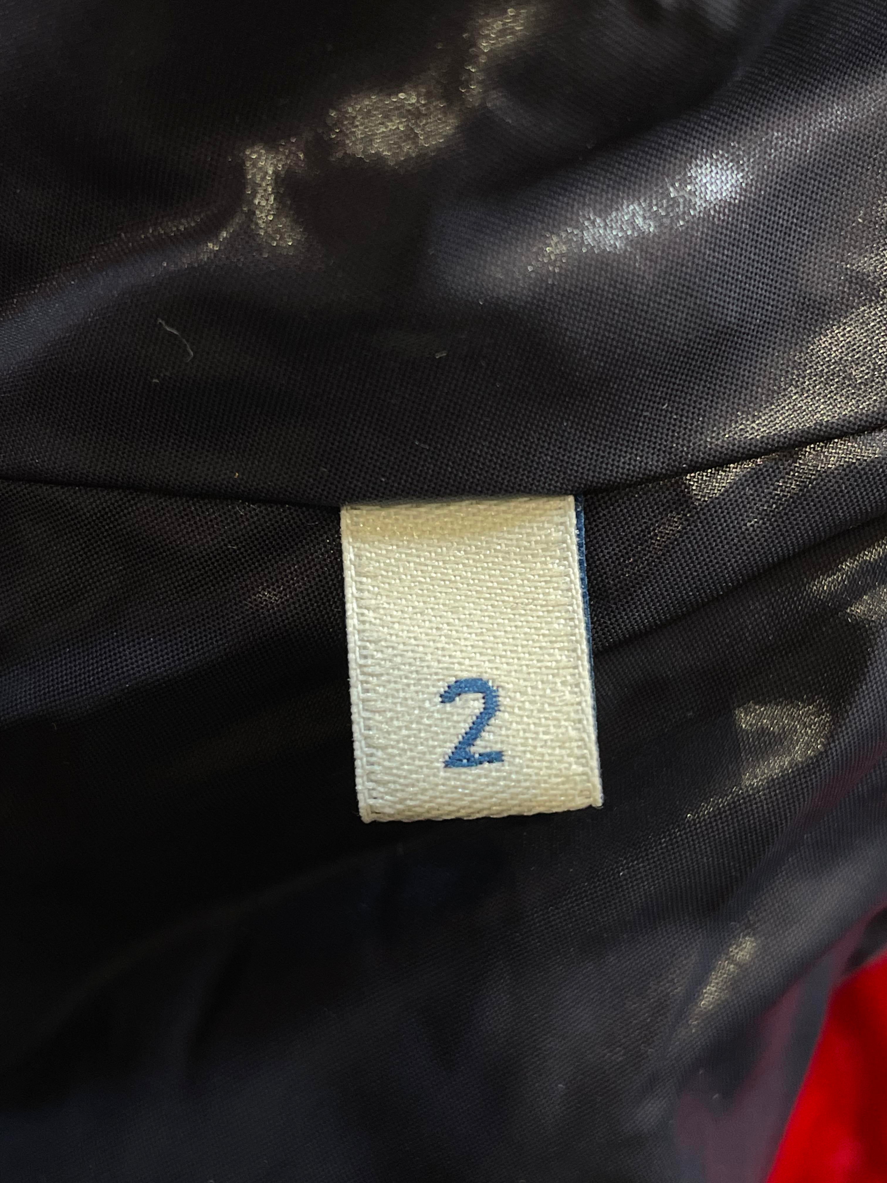 Moncler Red & Navy Puffer jacket