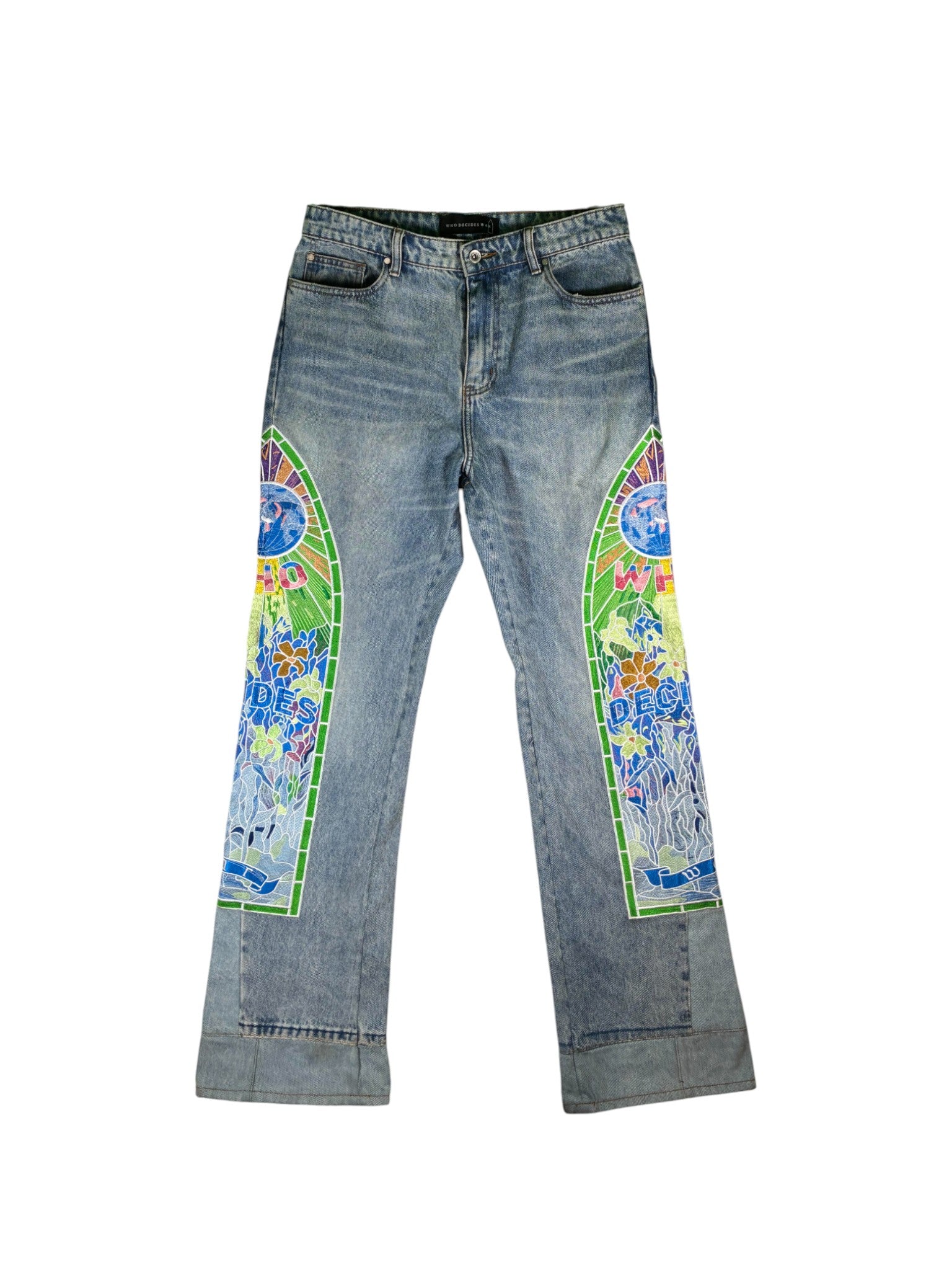 WDW Multi Cowboy Light Wash Denim Jeans
