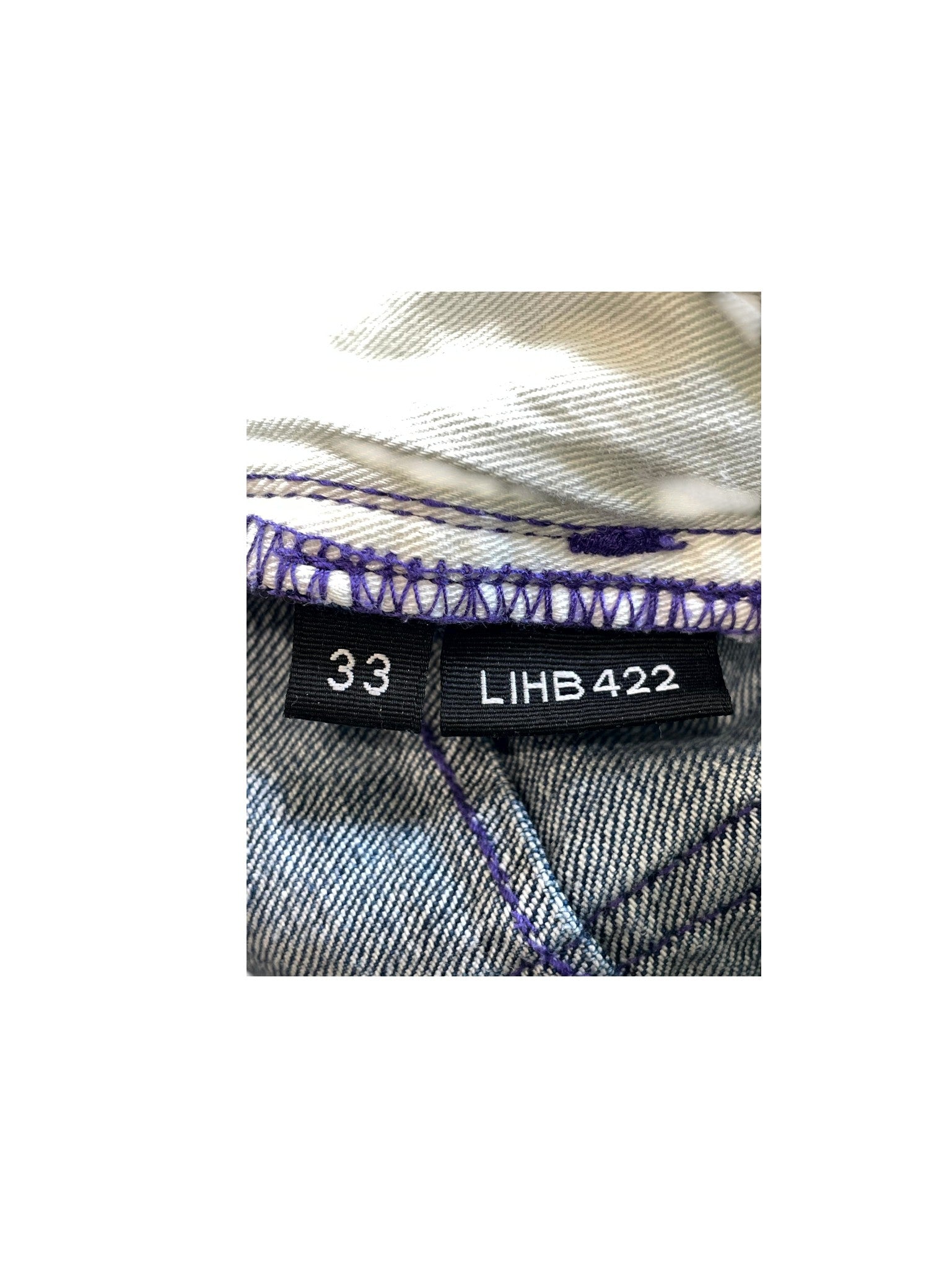 Purple Brand Bleach Wash Jeans