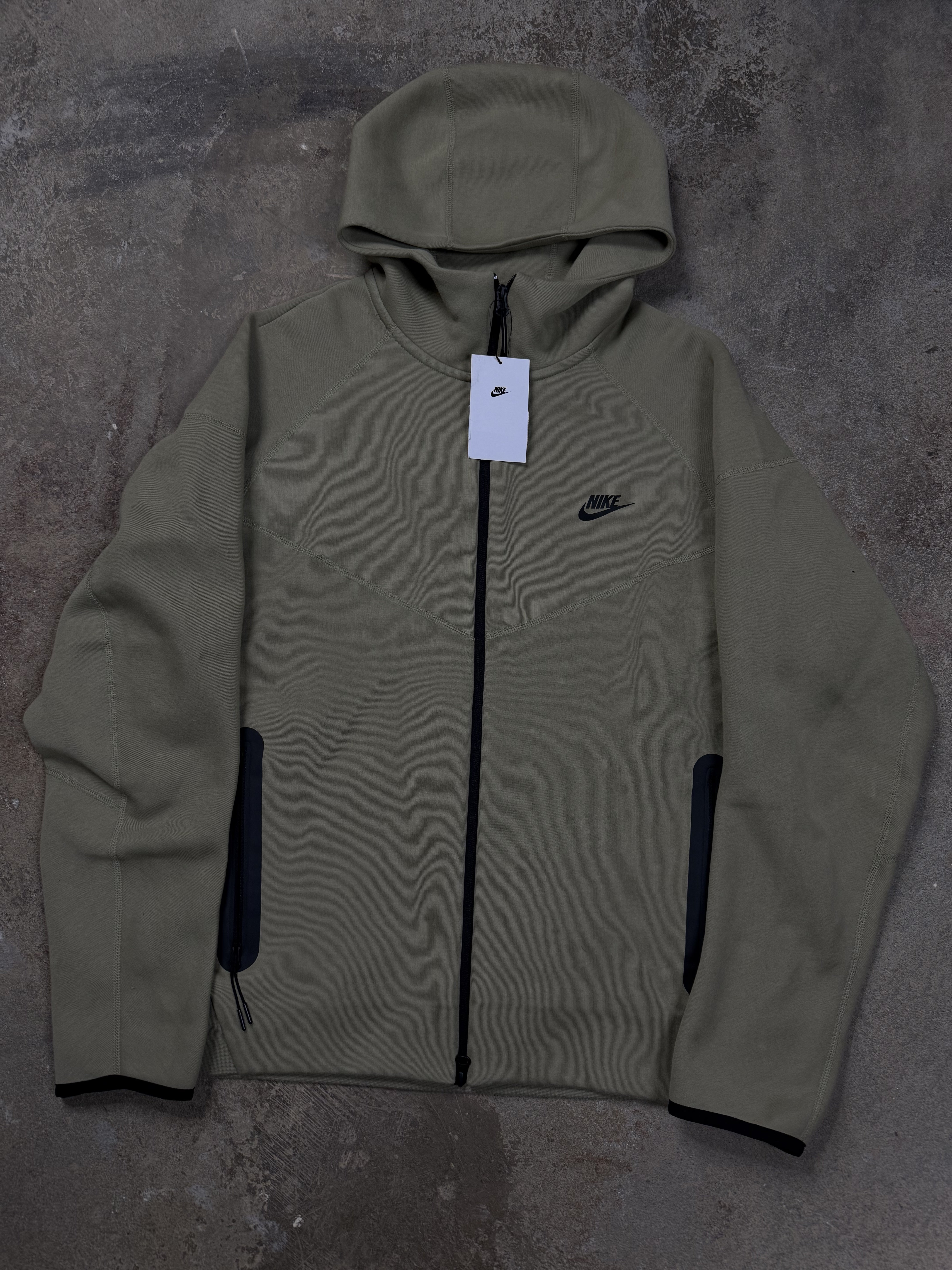 Nike Tech Zip Up Olive New XL With Tags