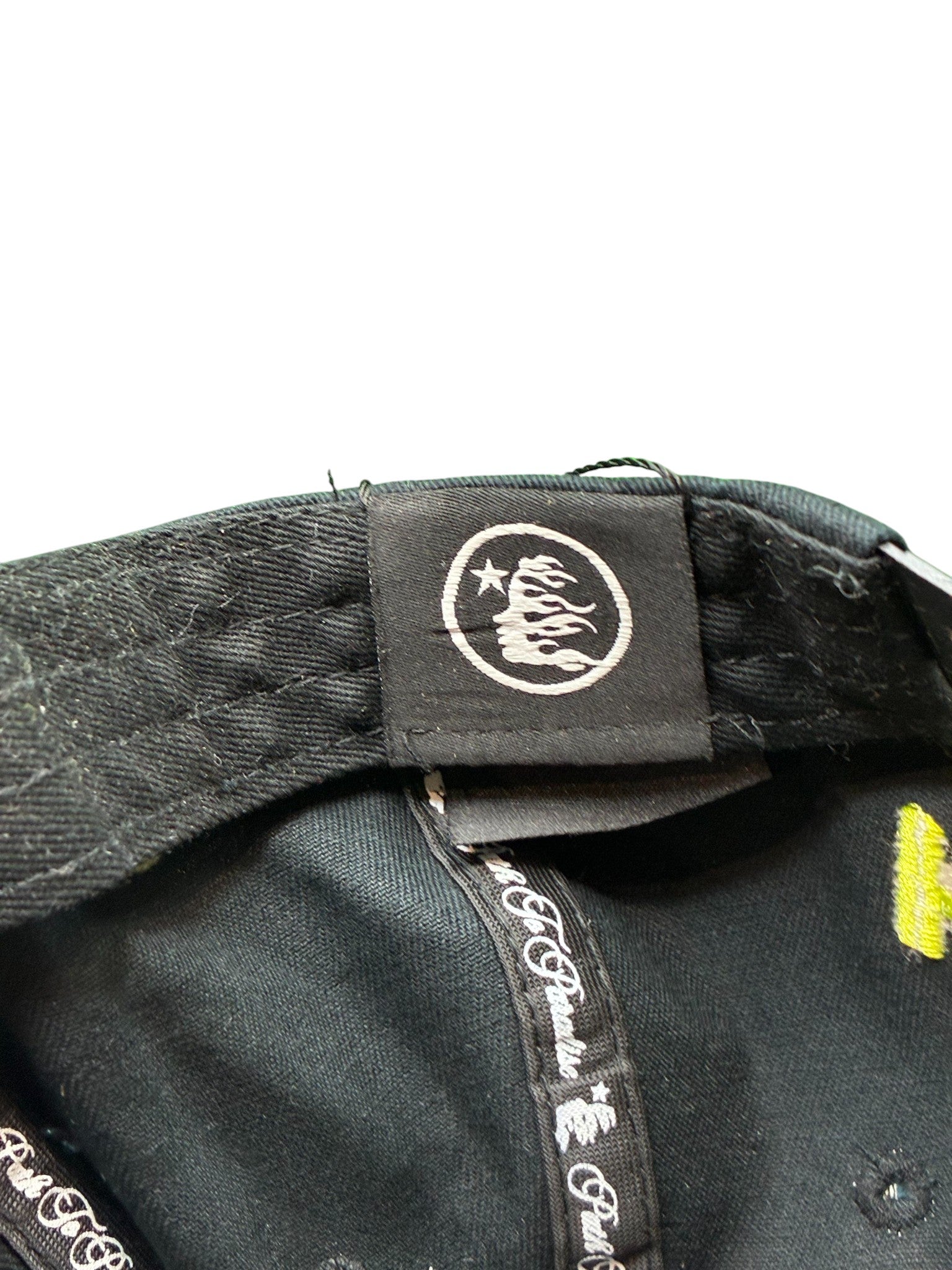 Hellstar NY Flames Black Neon Snapback