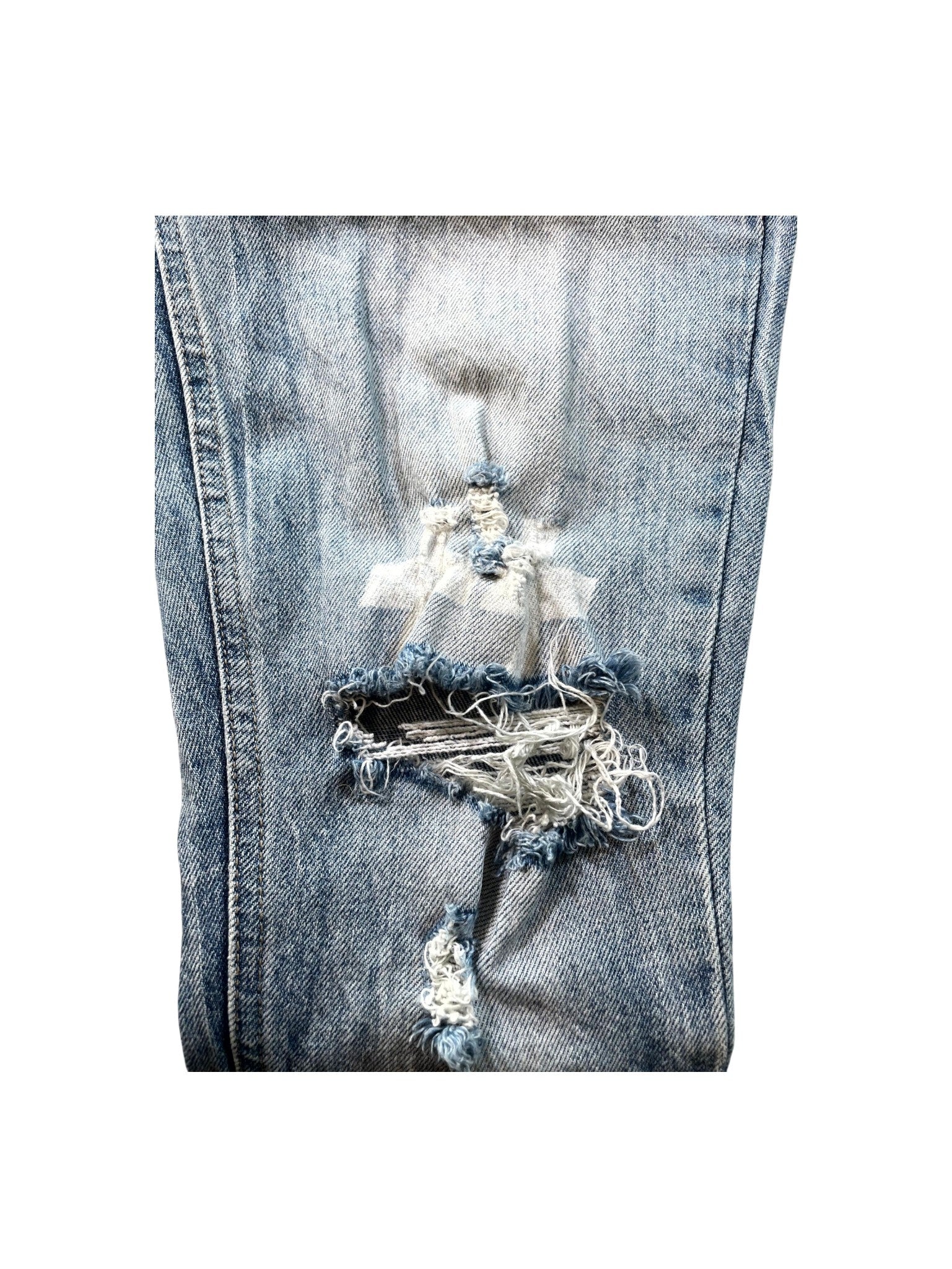 Ksubi "HIFI" Ripped Light Wash Jeans