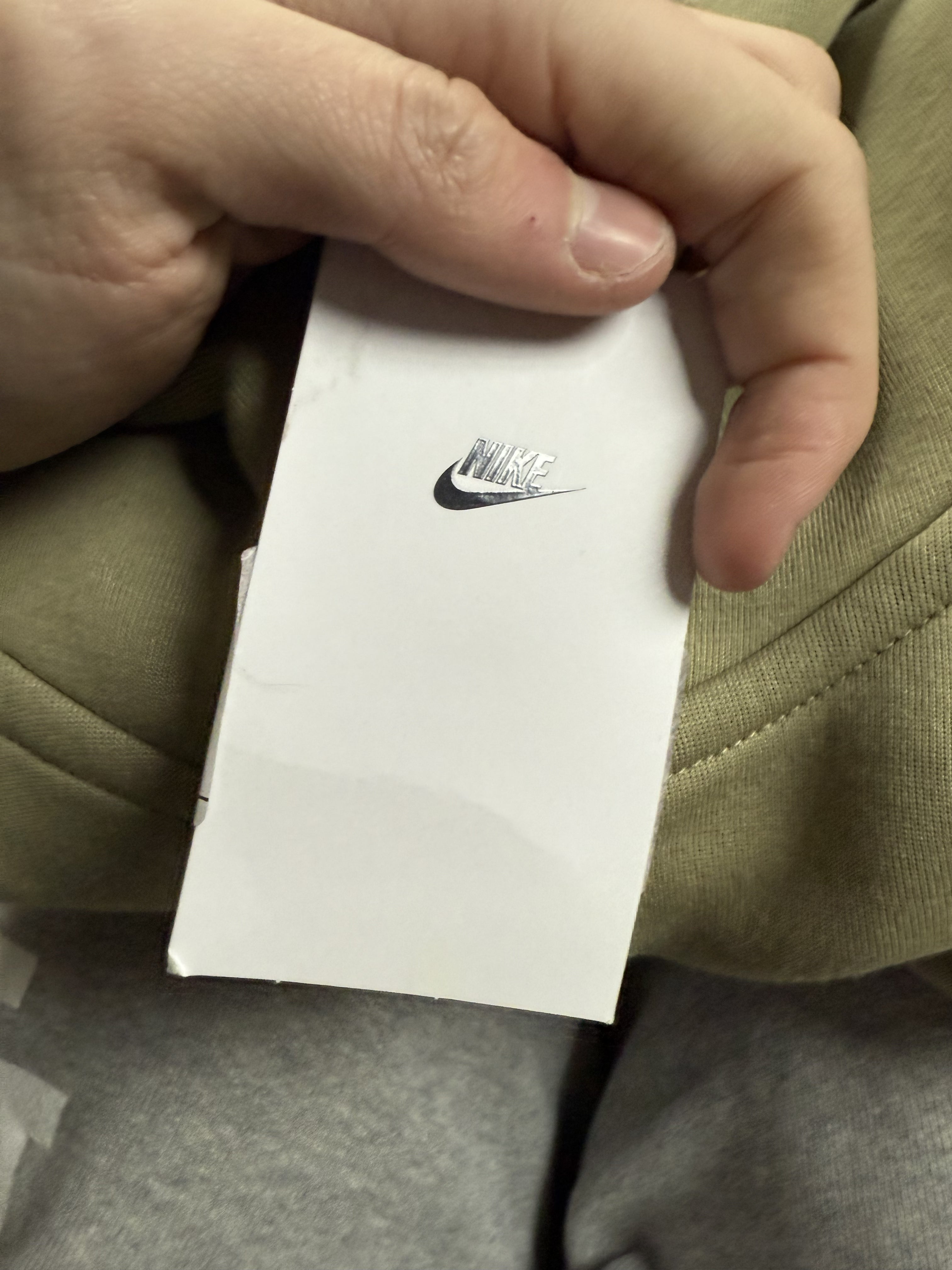 Nike Tech Zip Up Olive New XL With Tags