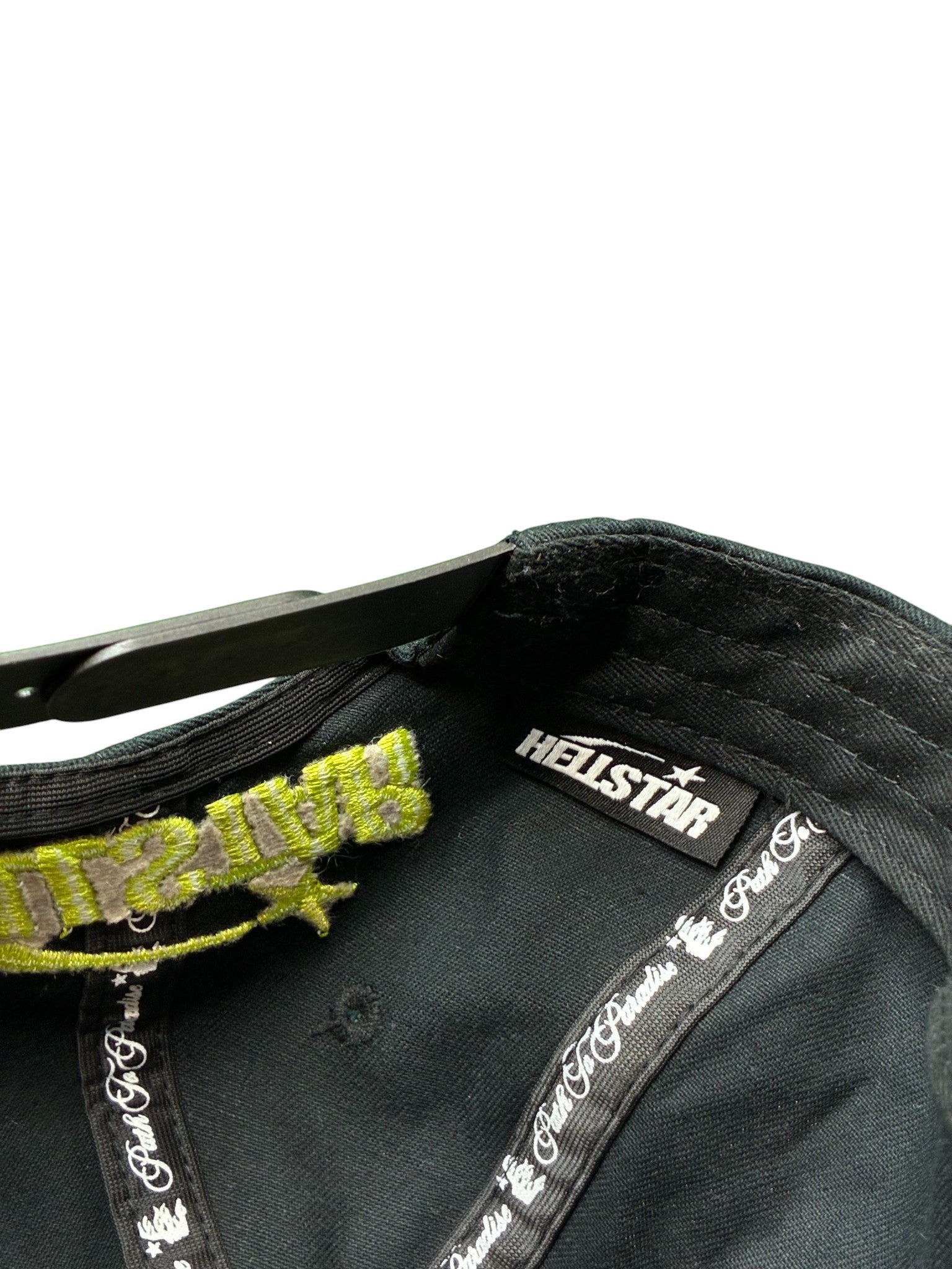 Hellstar NY Flames Black Neon Snapback