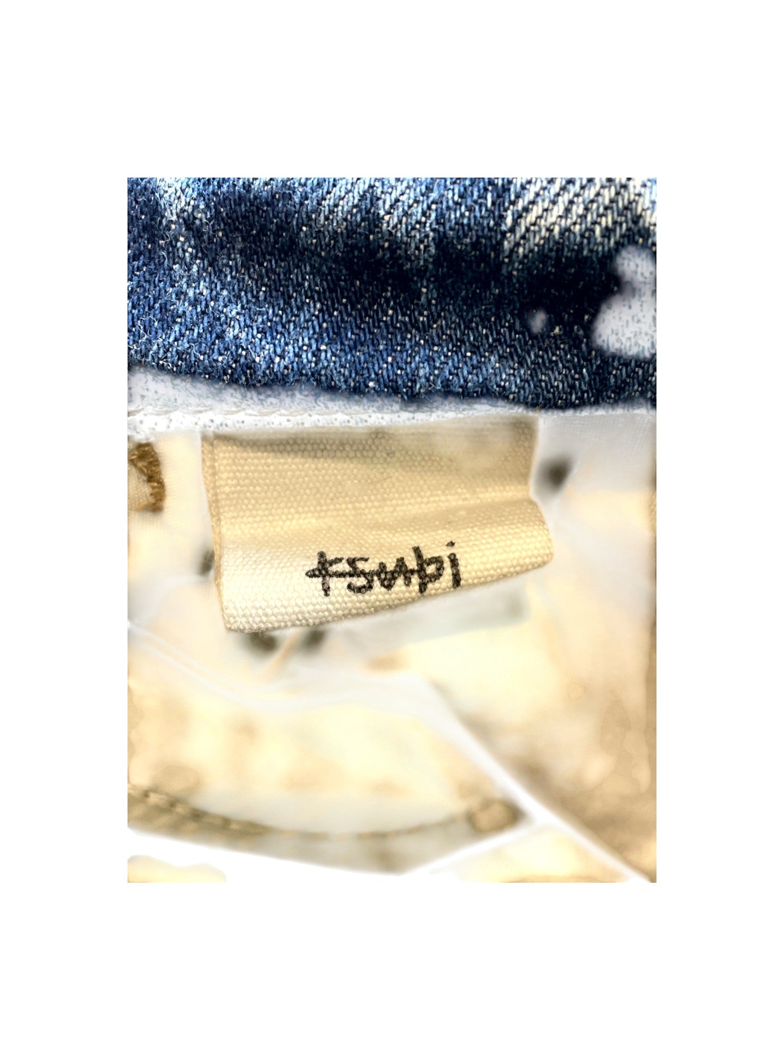 Ksubi "HIFI" Ripped Light Wash Jeans