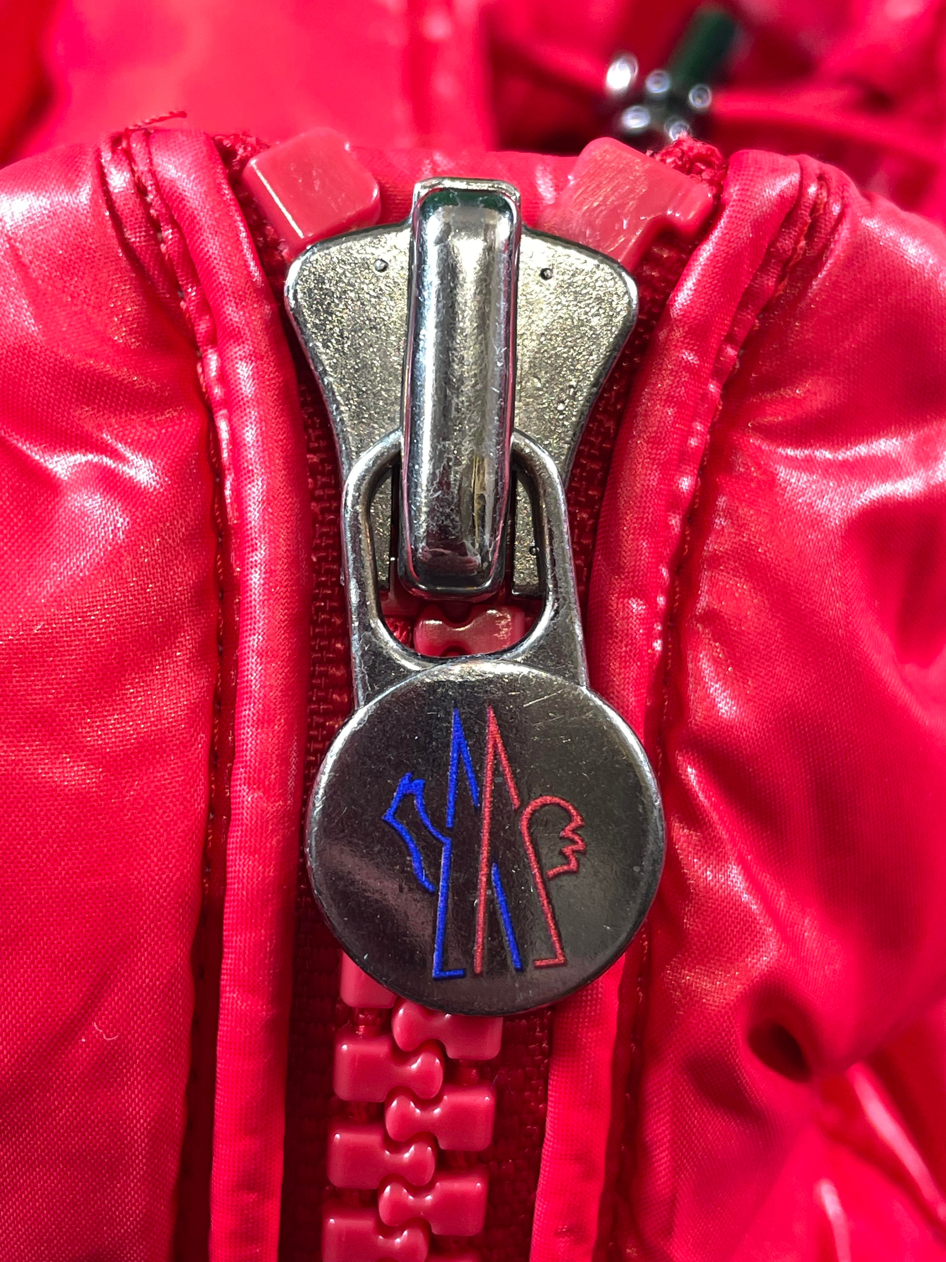 Moncler Maya Red Puffer Jacket
