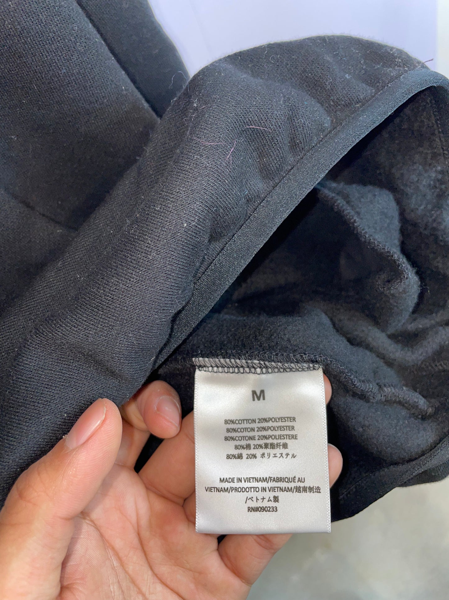 Essentials Crewneck Black Used Medium