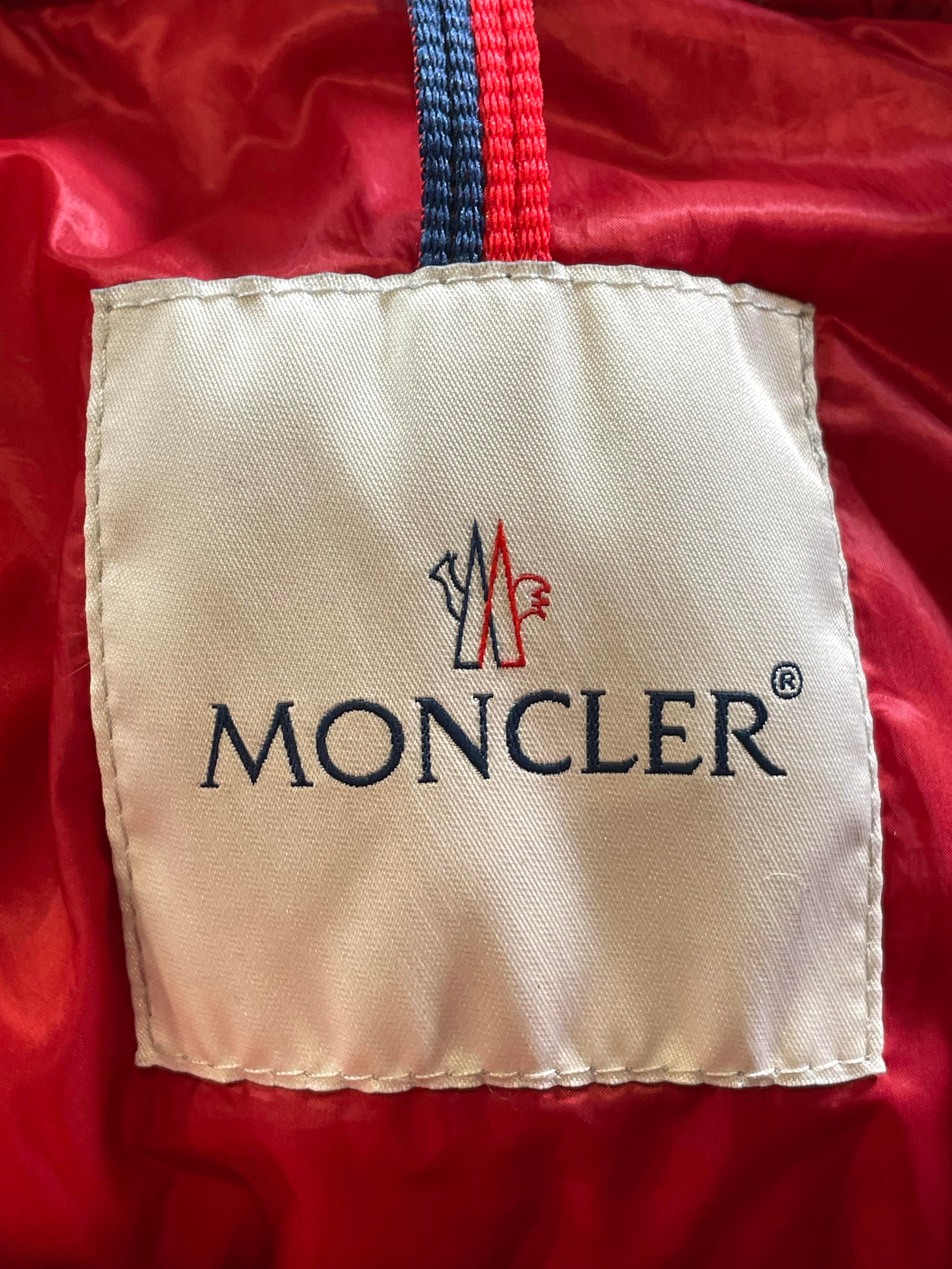 Moncler Montvernier Red Puffer Jacket