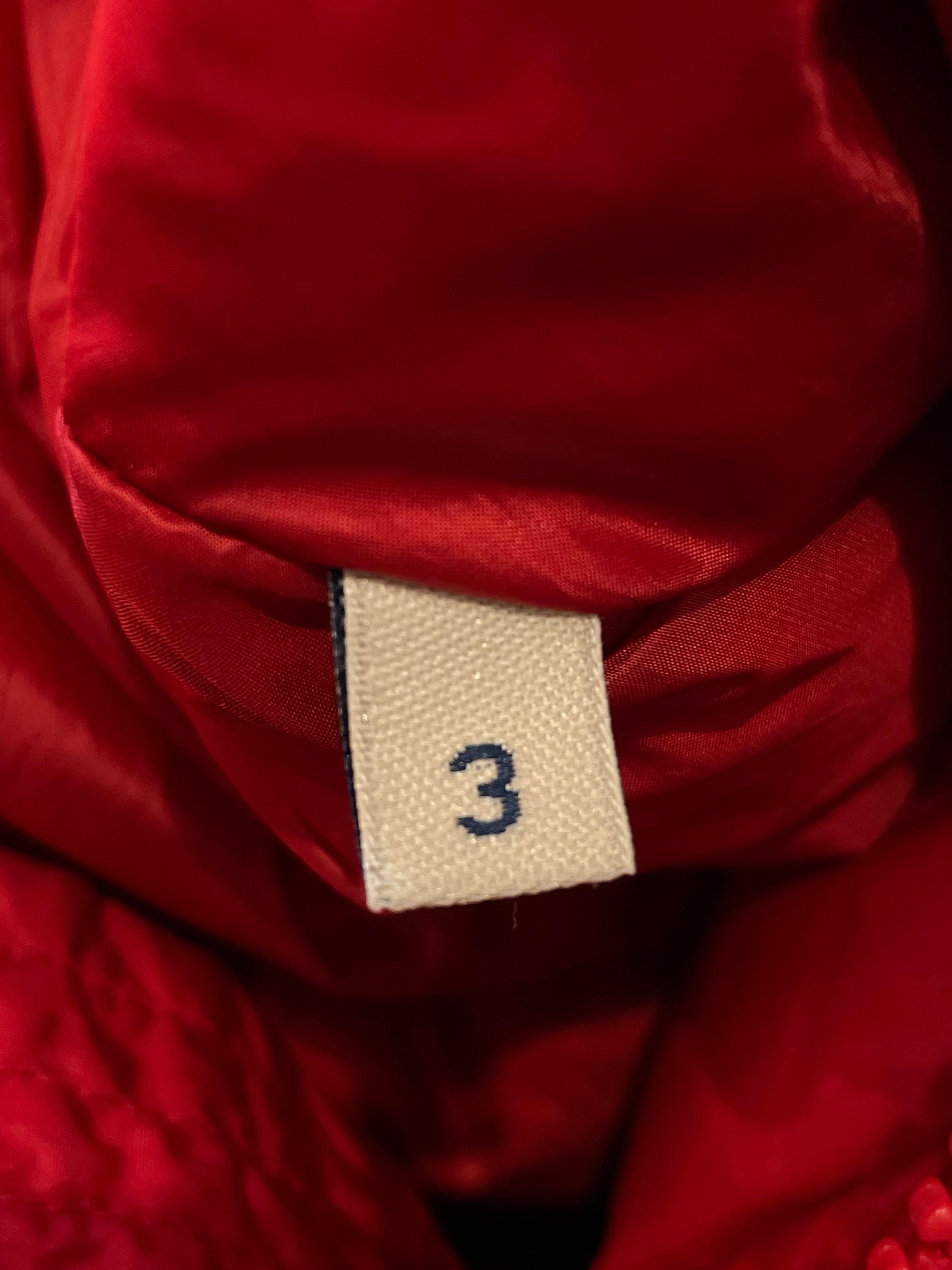 Moncler Montvernier Red Puffer Jacket