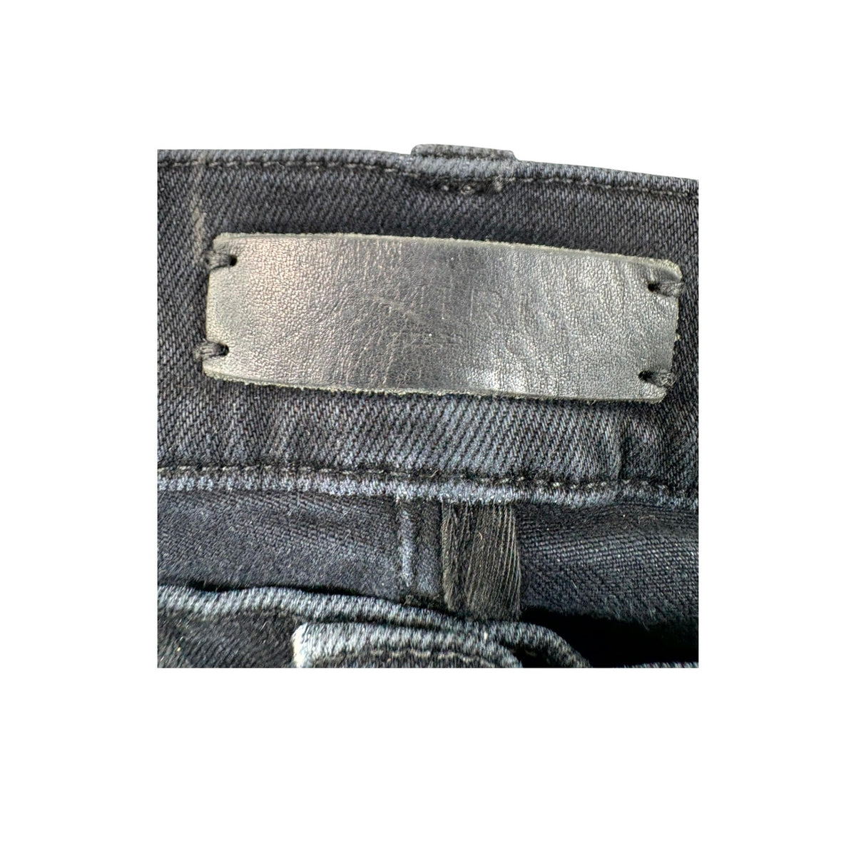 Amiri "MX1" Paisley Patch Black Wash & Brown Jeans