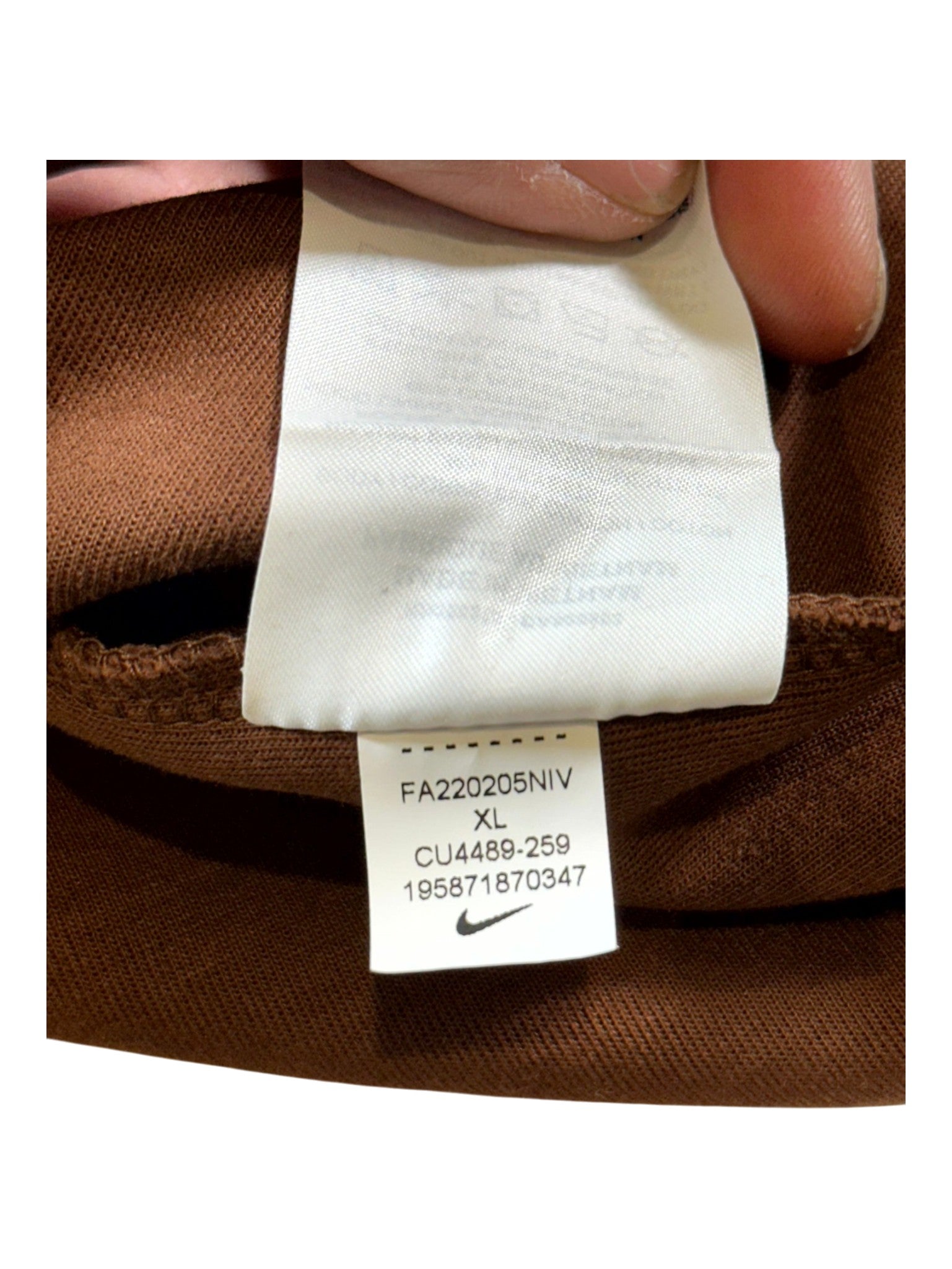 Nike Tech Brown Hoodie