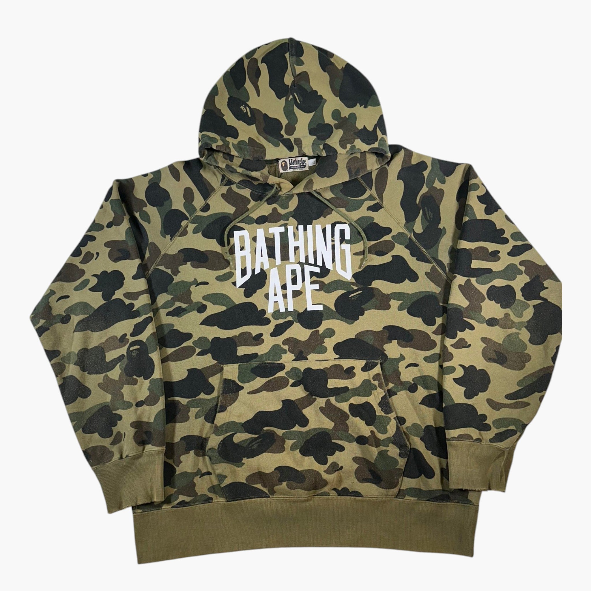 BAPE Classic Green Camo Hoodie
