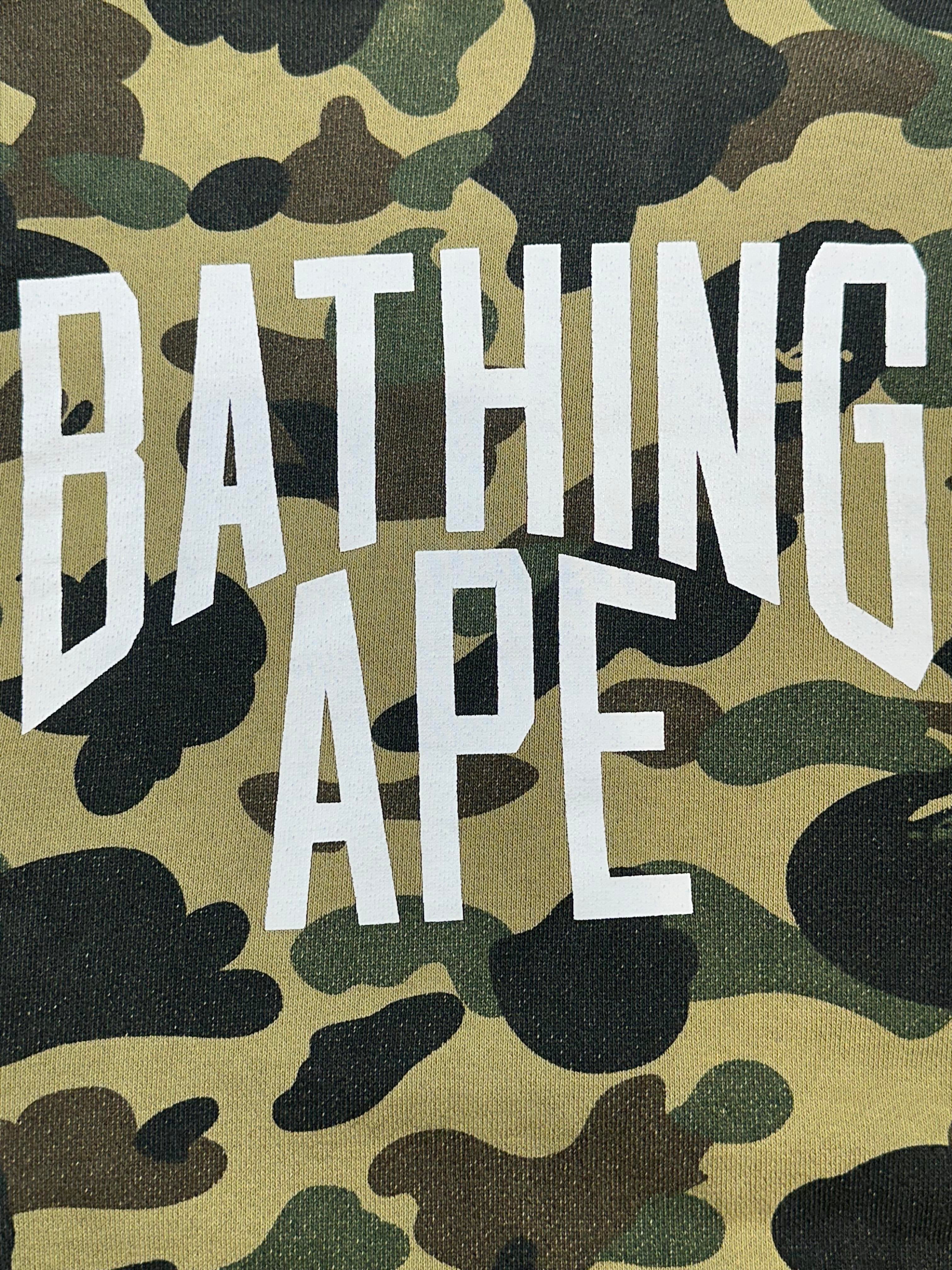 BAPE Classic Green Camo Hoodie