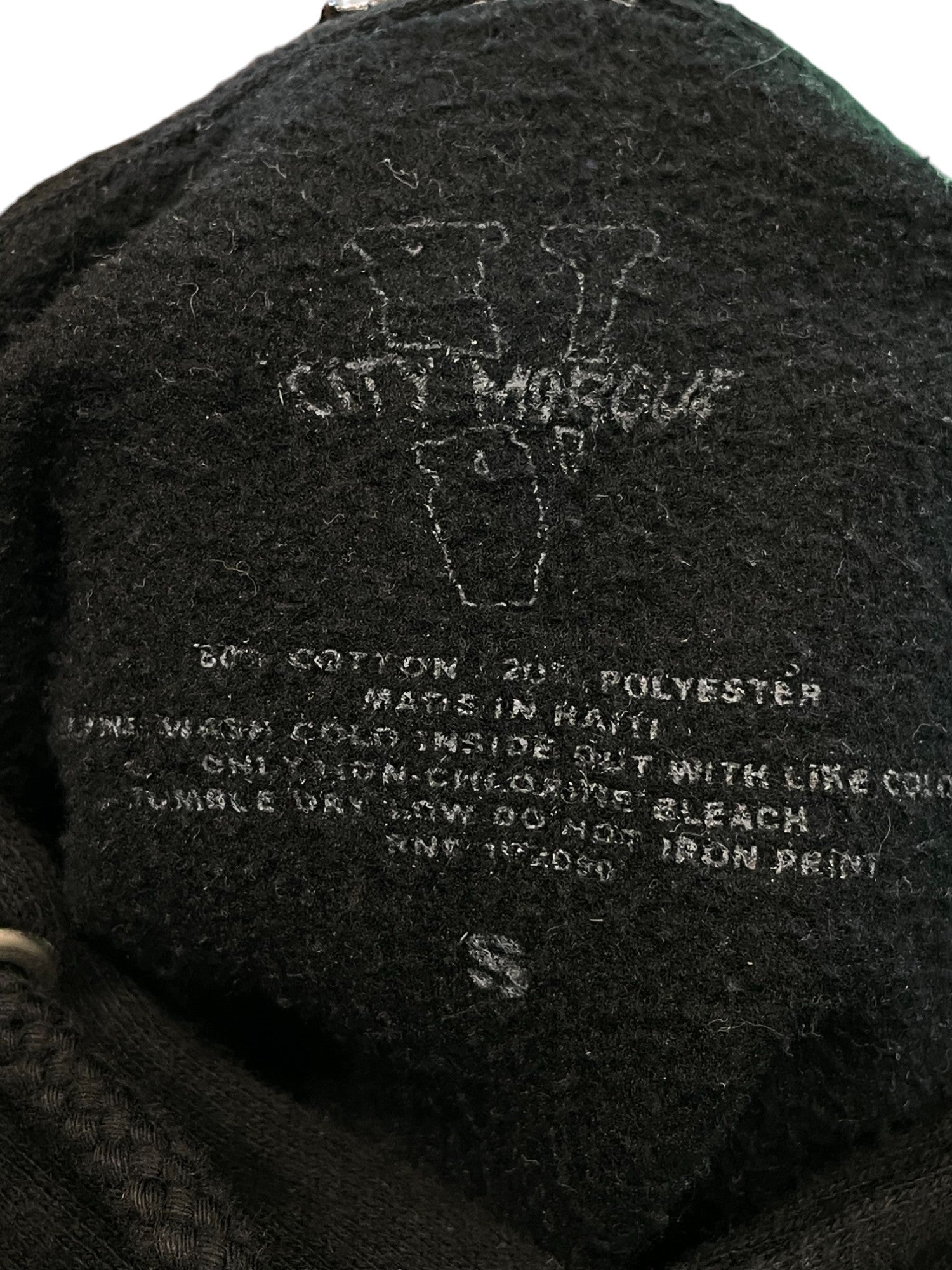 VLONE City Morgue Hoodie Black Red