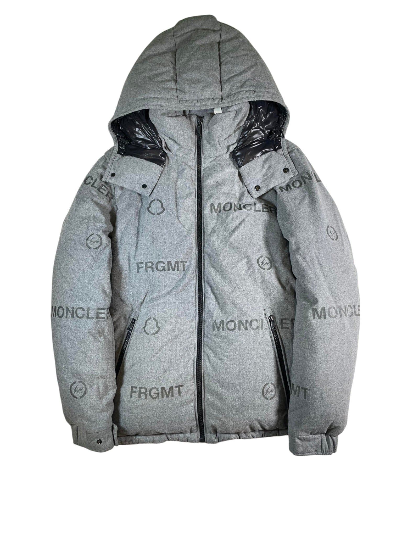 Moncler x Fragement Maygon Grey Bomber Jacket