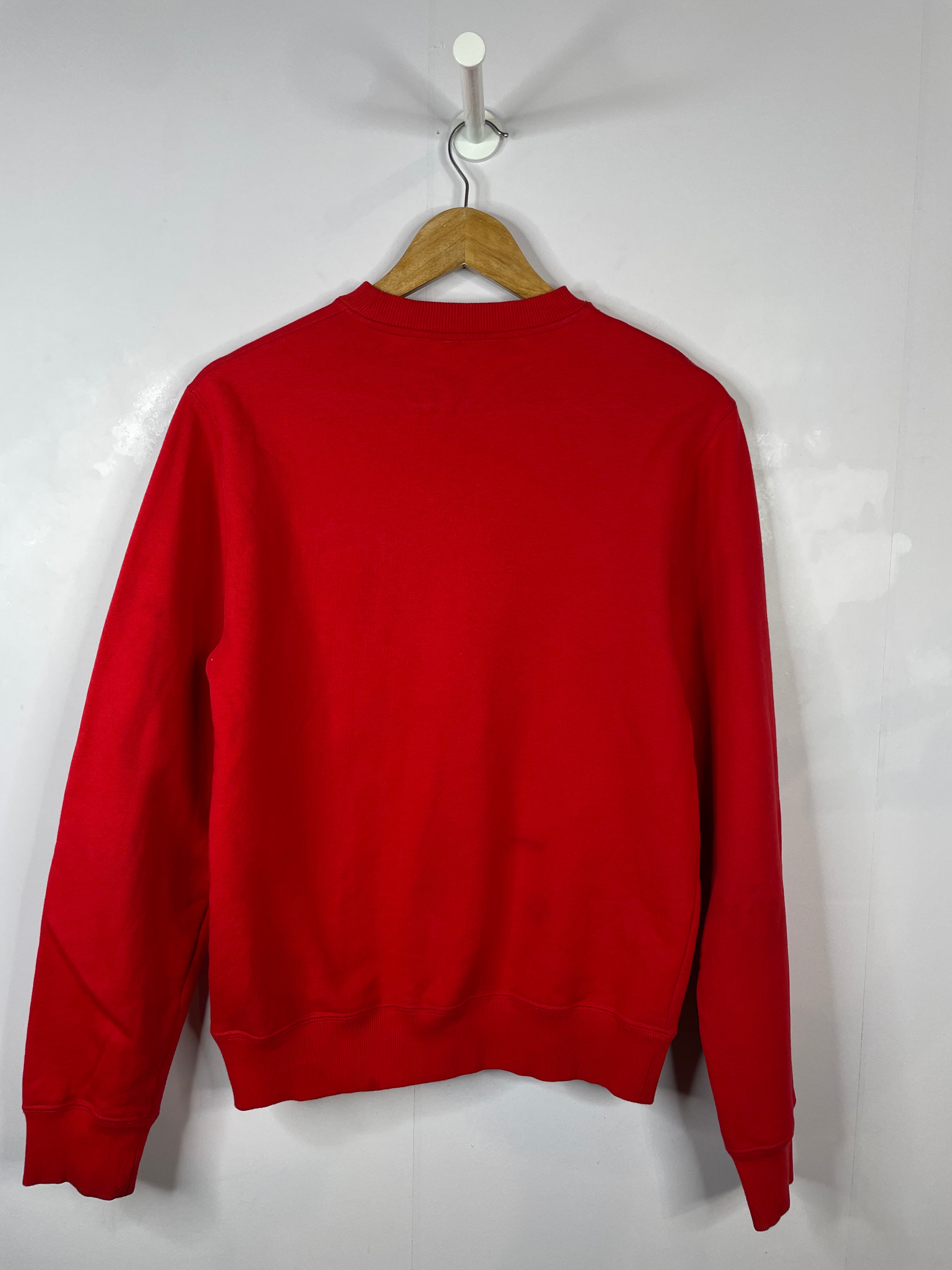 Dior CD Logo Red Crewneck