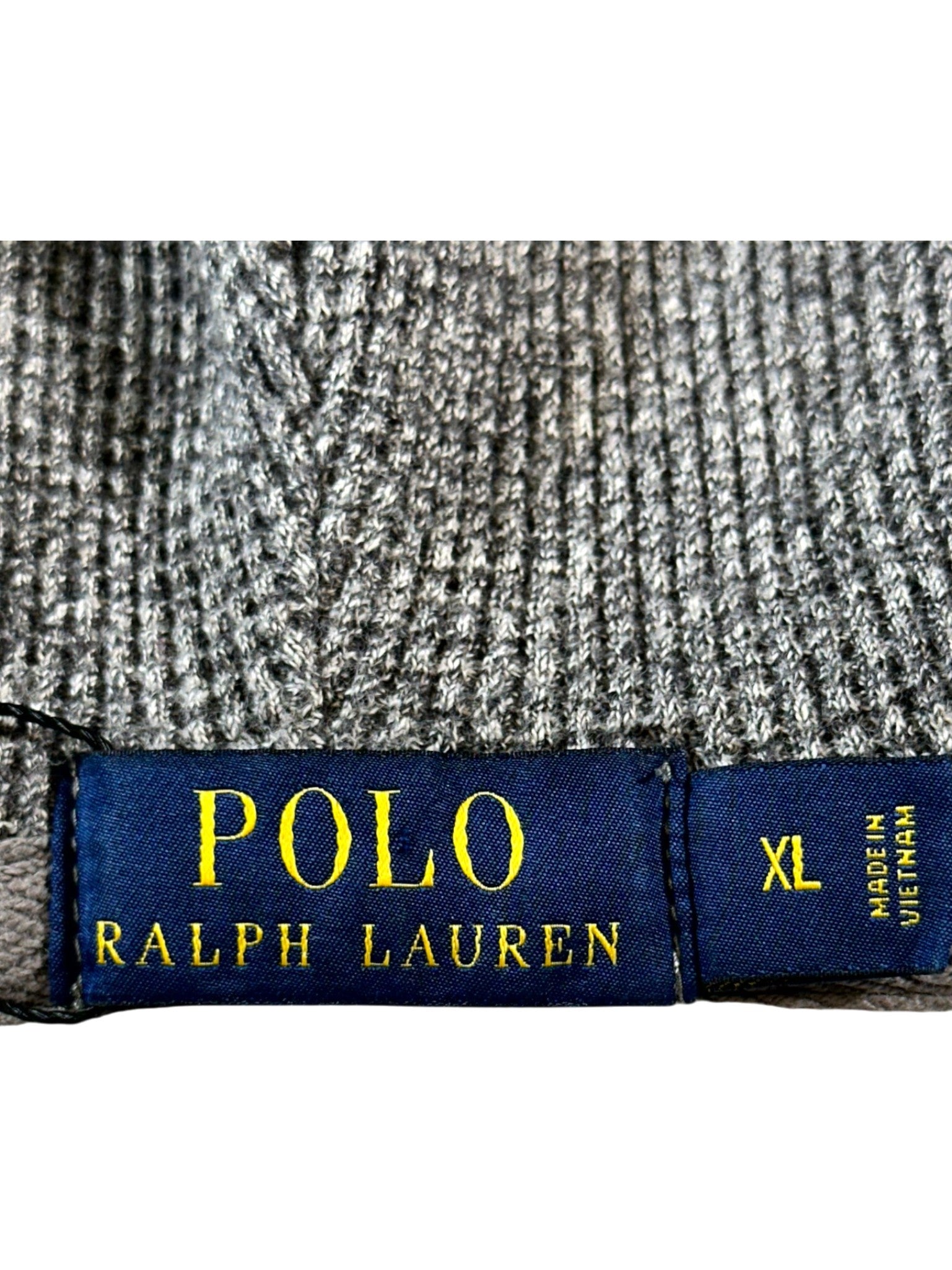 Polo Zip Up Dark Grey Hoodie
