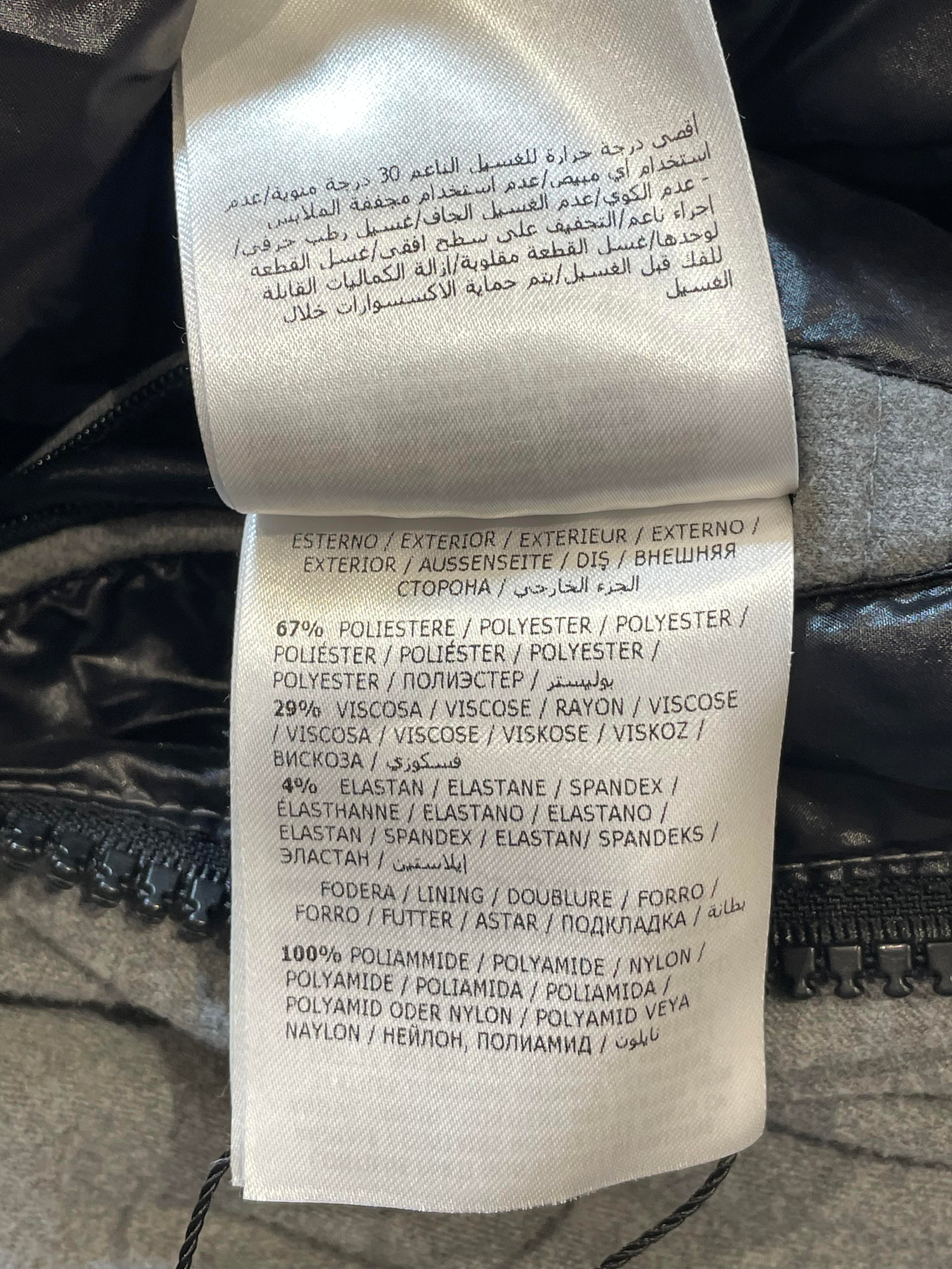 Moncler x Fragement Maygon Grey Bomber Jacket