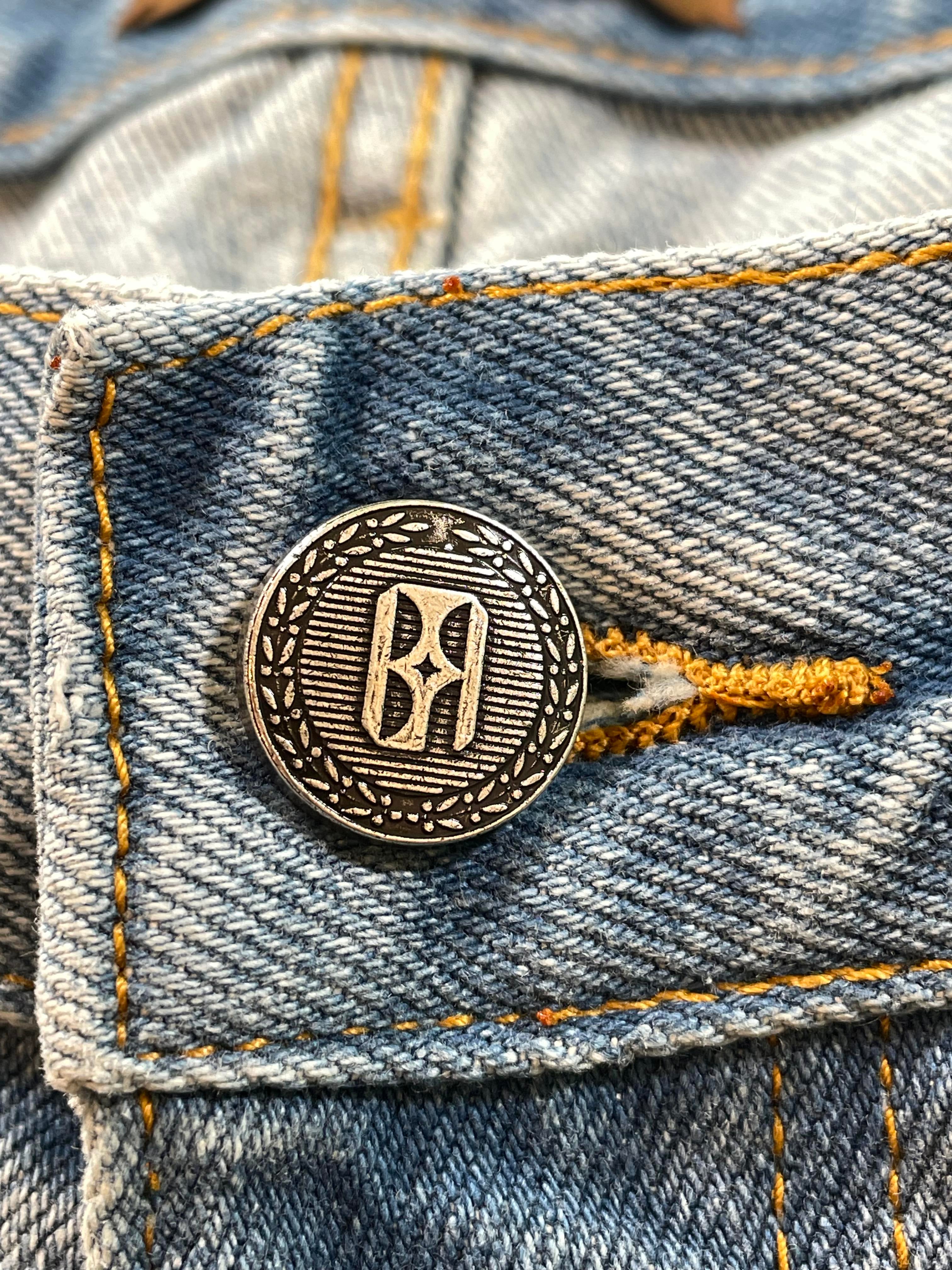 Birth Of A Royal Child Fireworks Light Wash Jeans