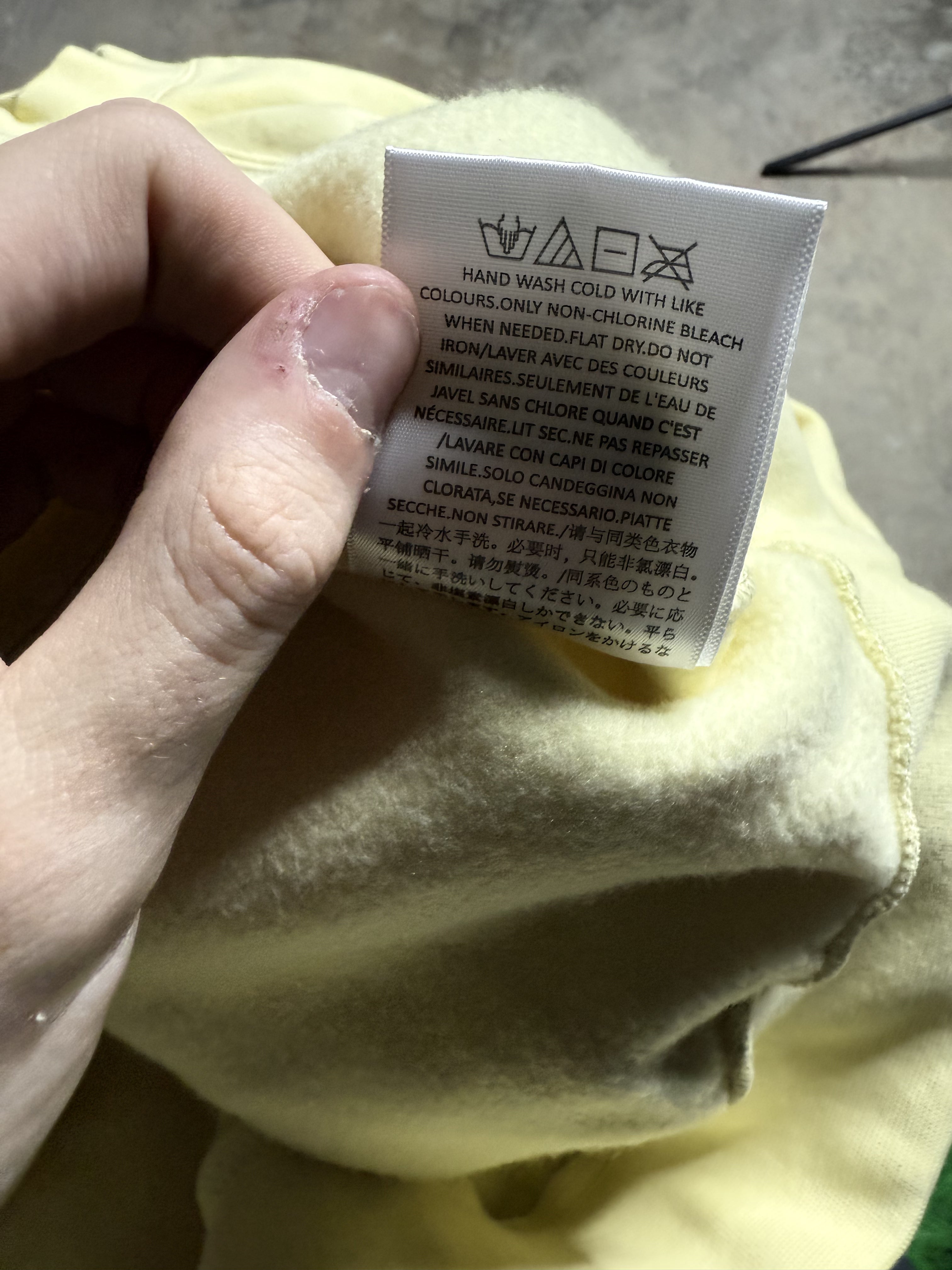 Essential Sweatsuit Yellow (SET) XXL Used