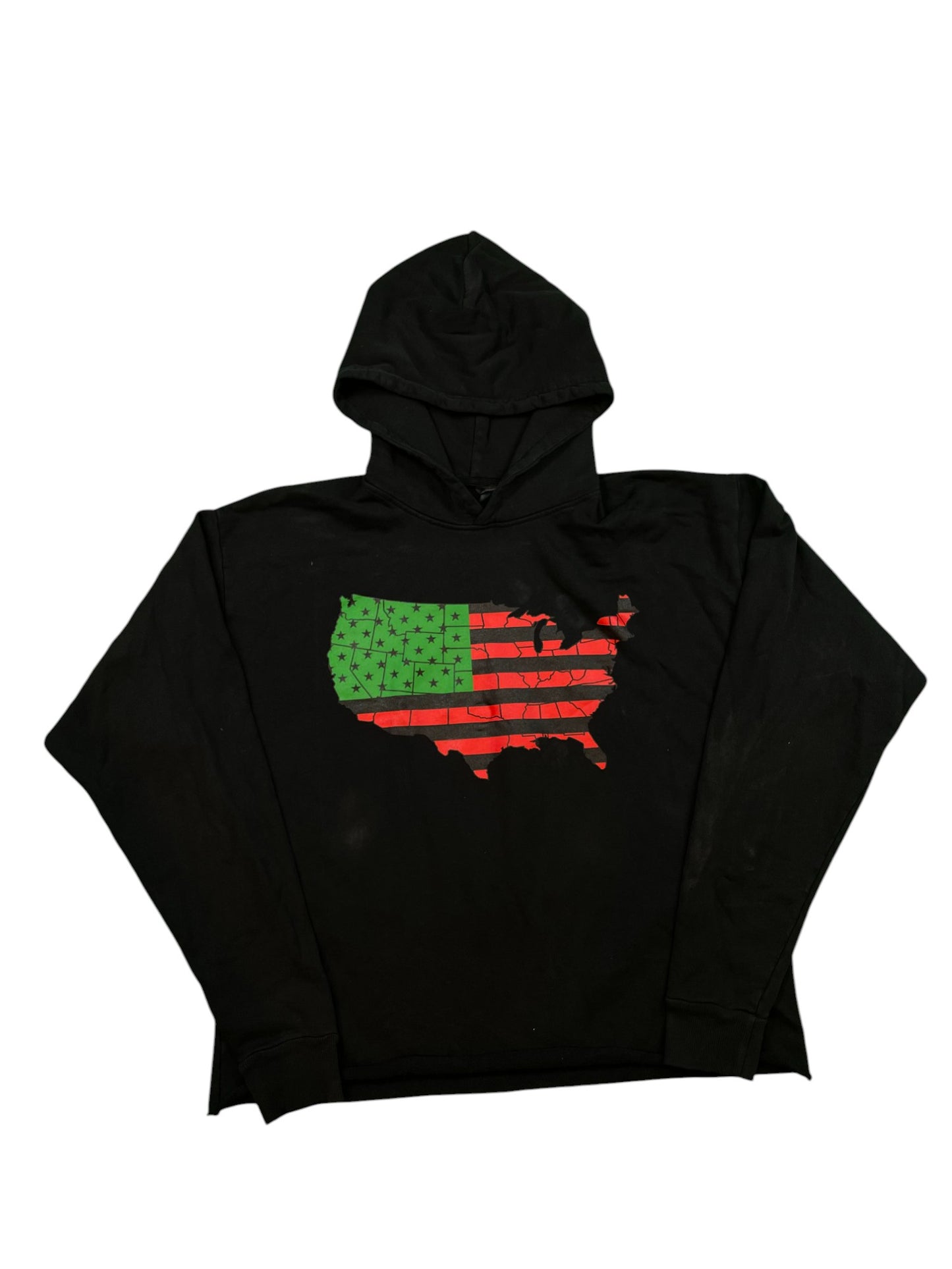 VLONE Flag Power Hoodie Black