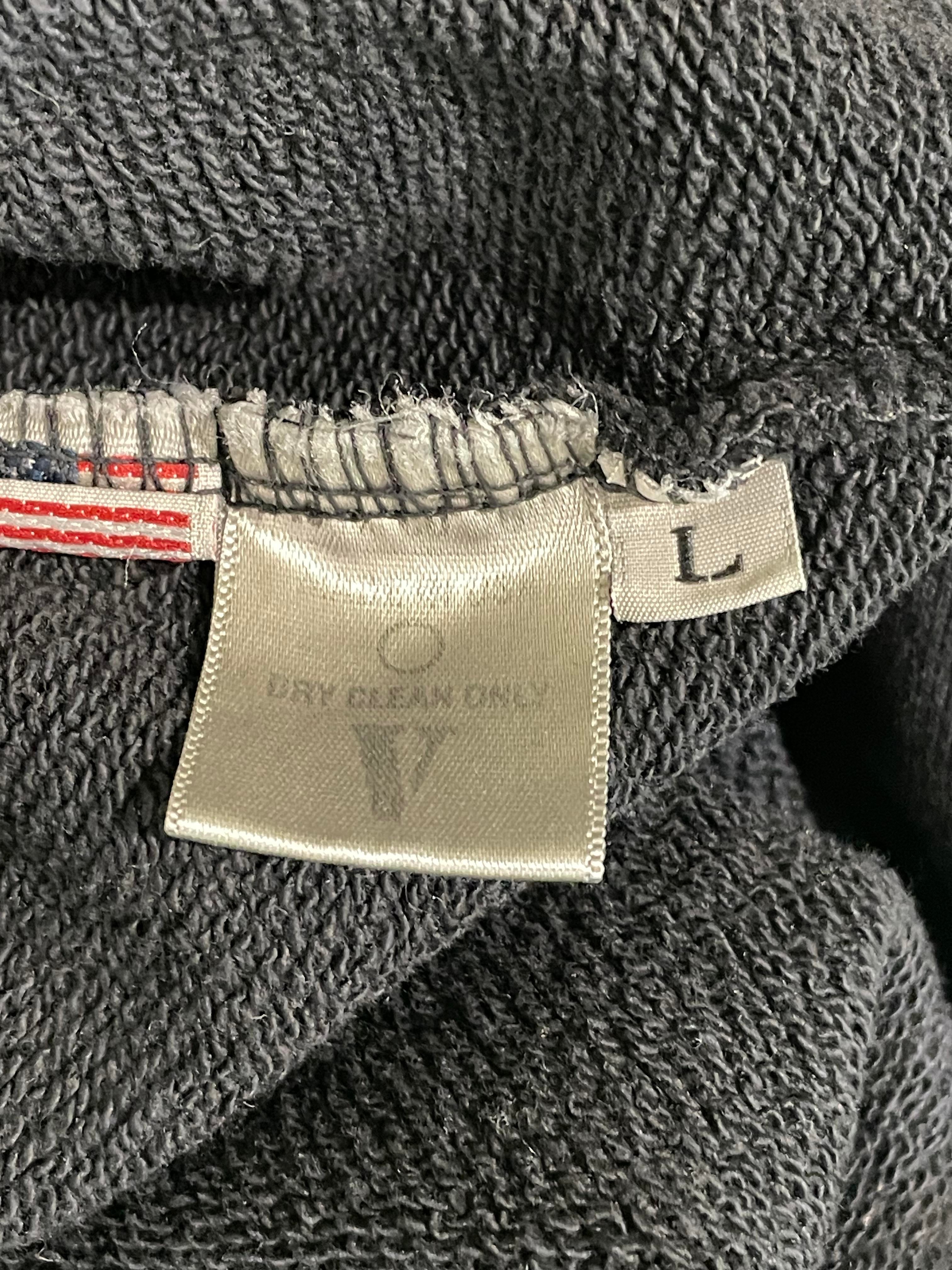 VLONE Flag Power Hoodie Black