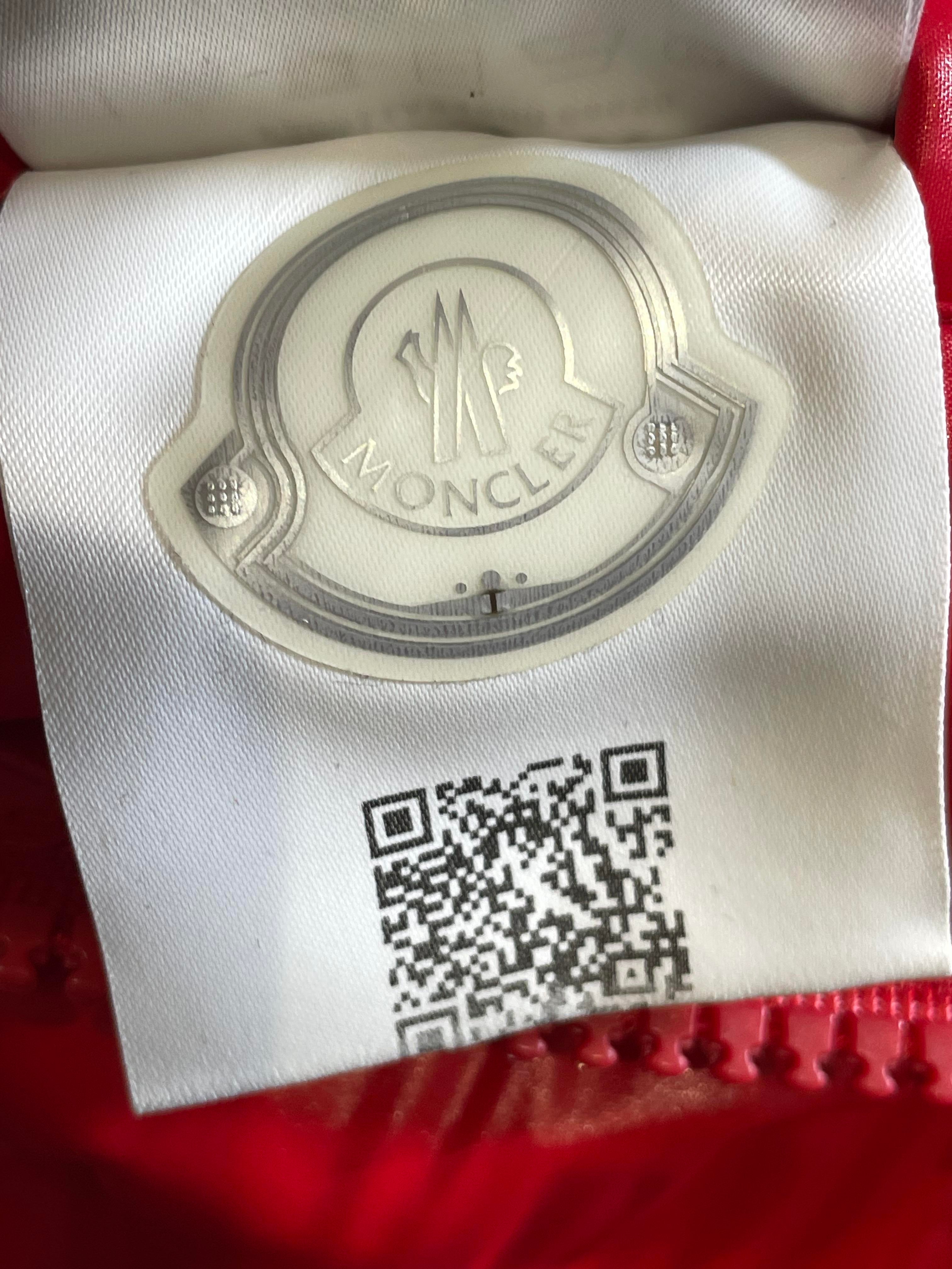 Moncler Maya Ecrins Red Jacket