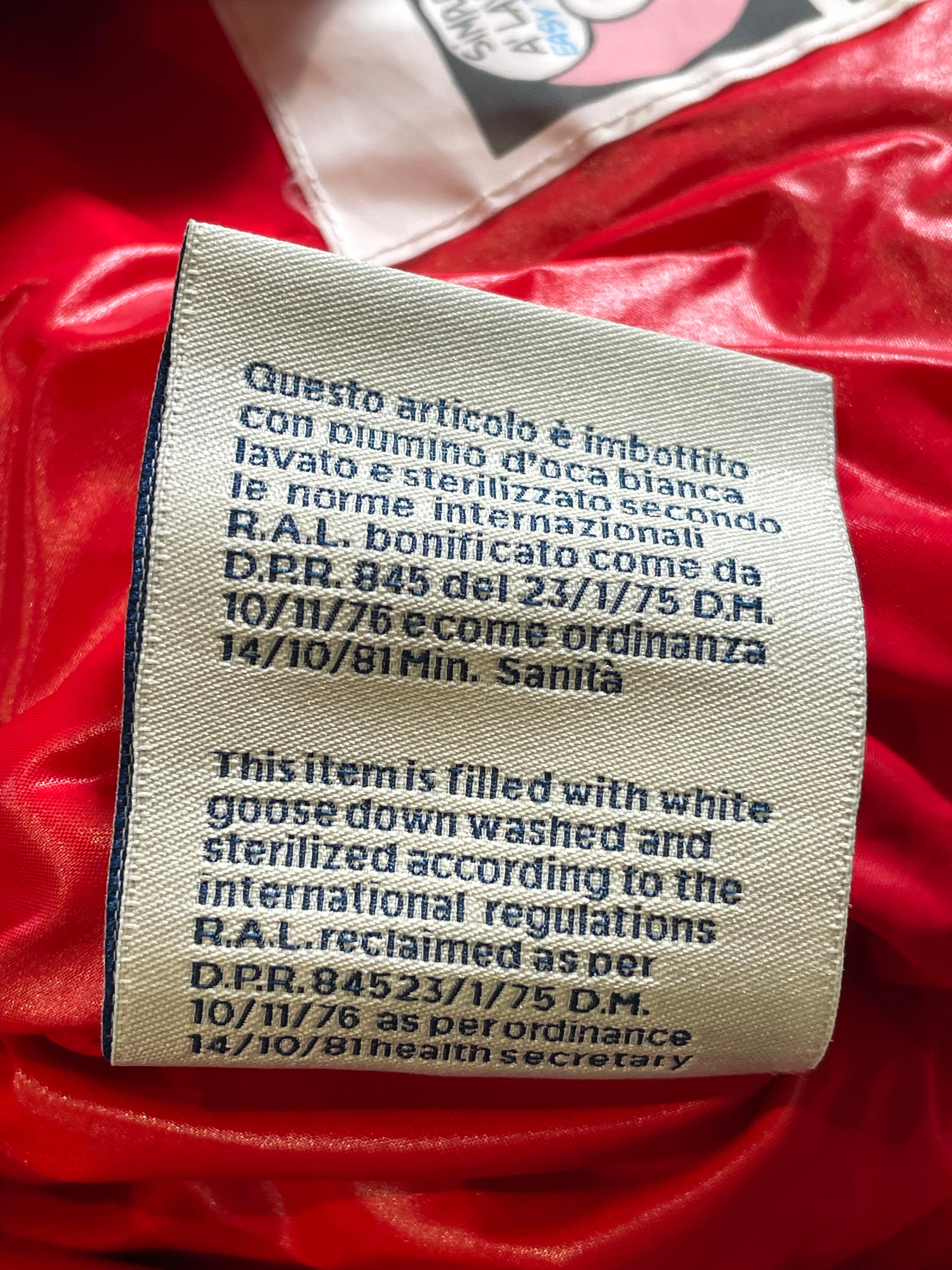 Moncler Maya Ecrins Red Jacket