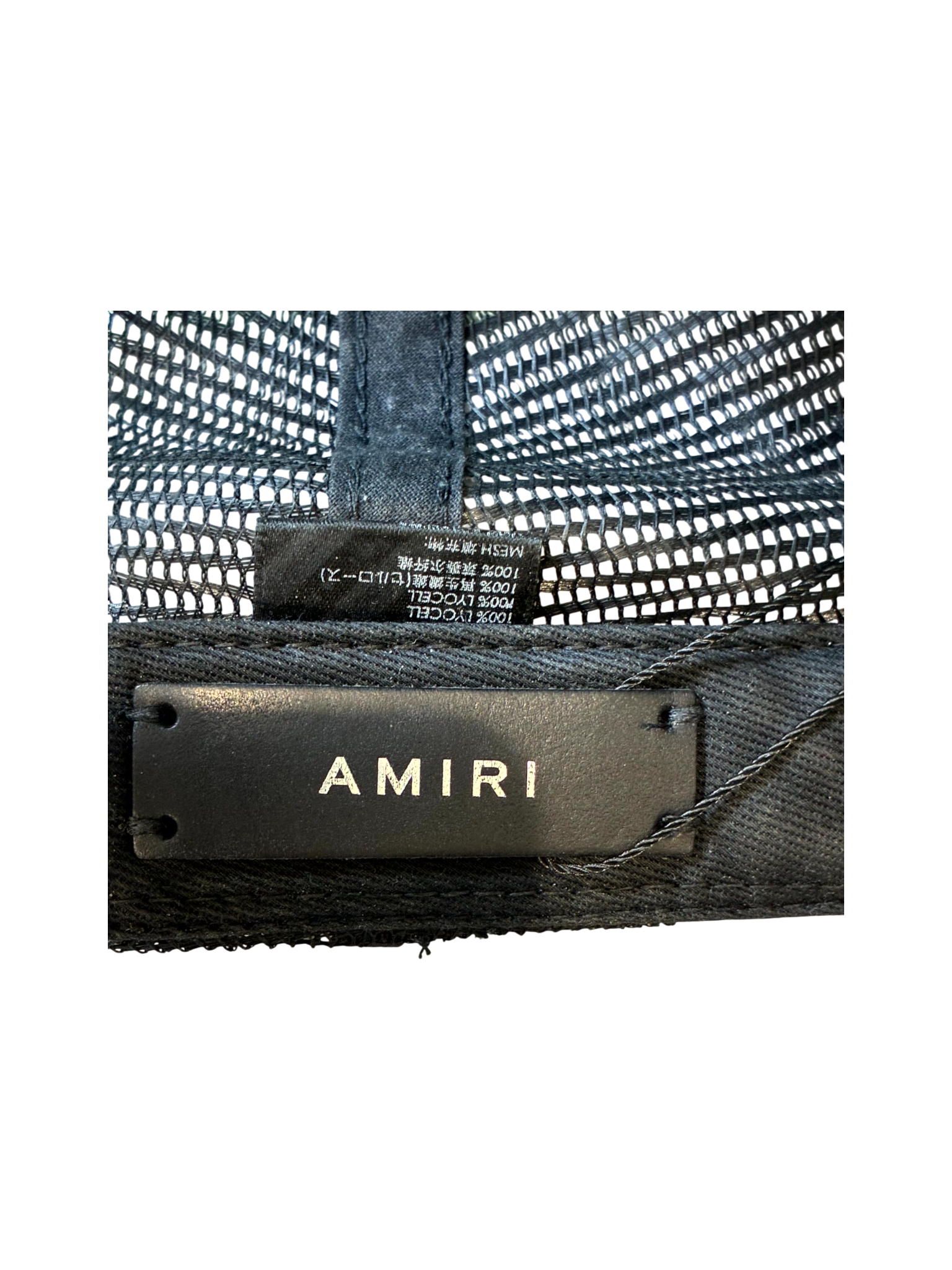 Amiri "Core Logo" Black Pink Hat