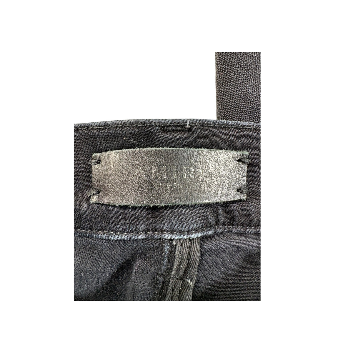 Amiri "MX1" Plaid Patch Black, Olive & Green Jeans