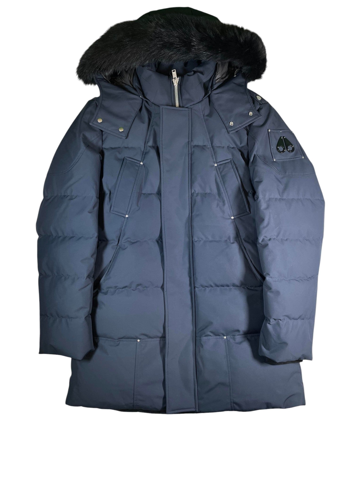 Moose Knuckles Cloud Neoshear Navy Parka Jacket