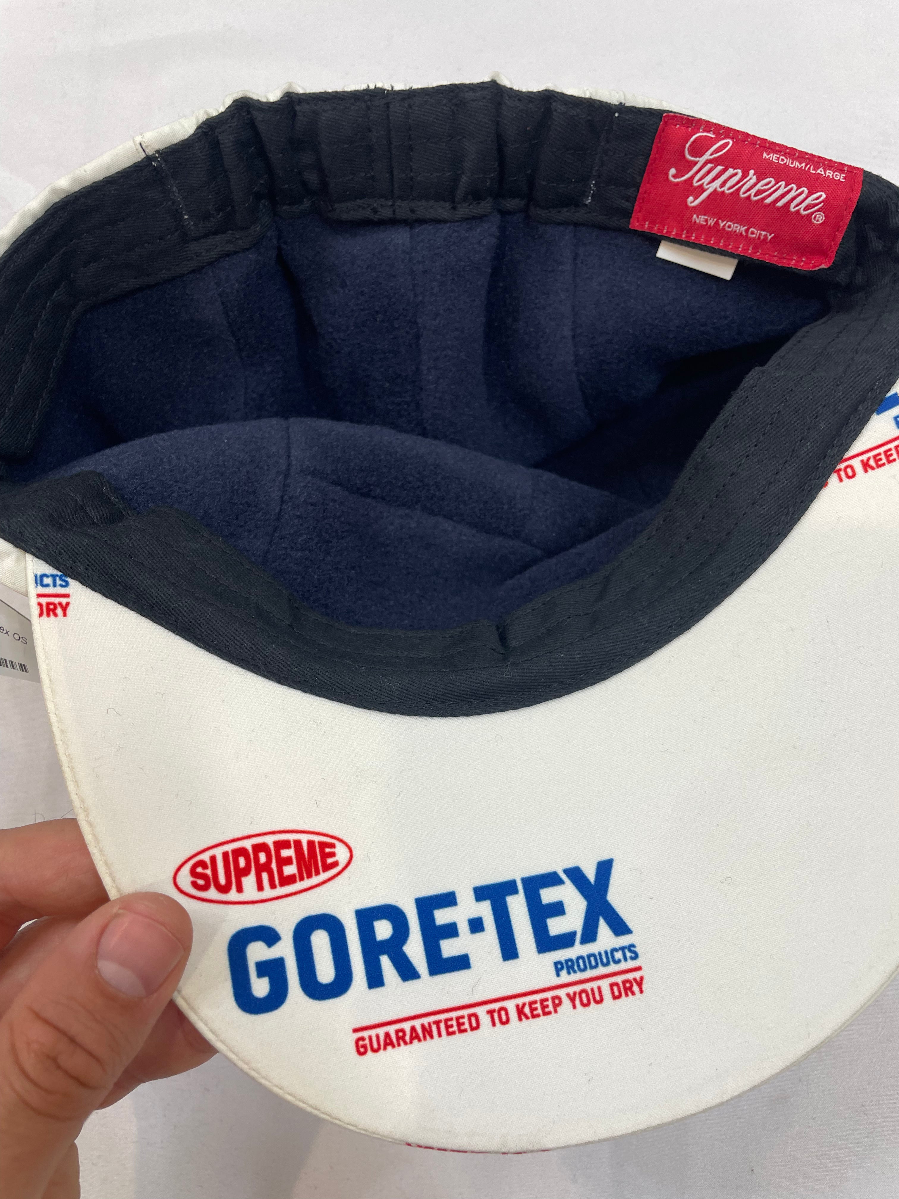 Supreme Cap White Gore-tex size:OS Used
