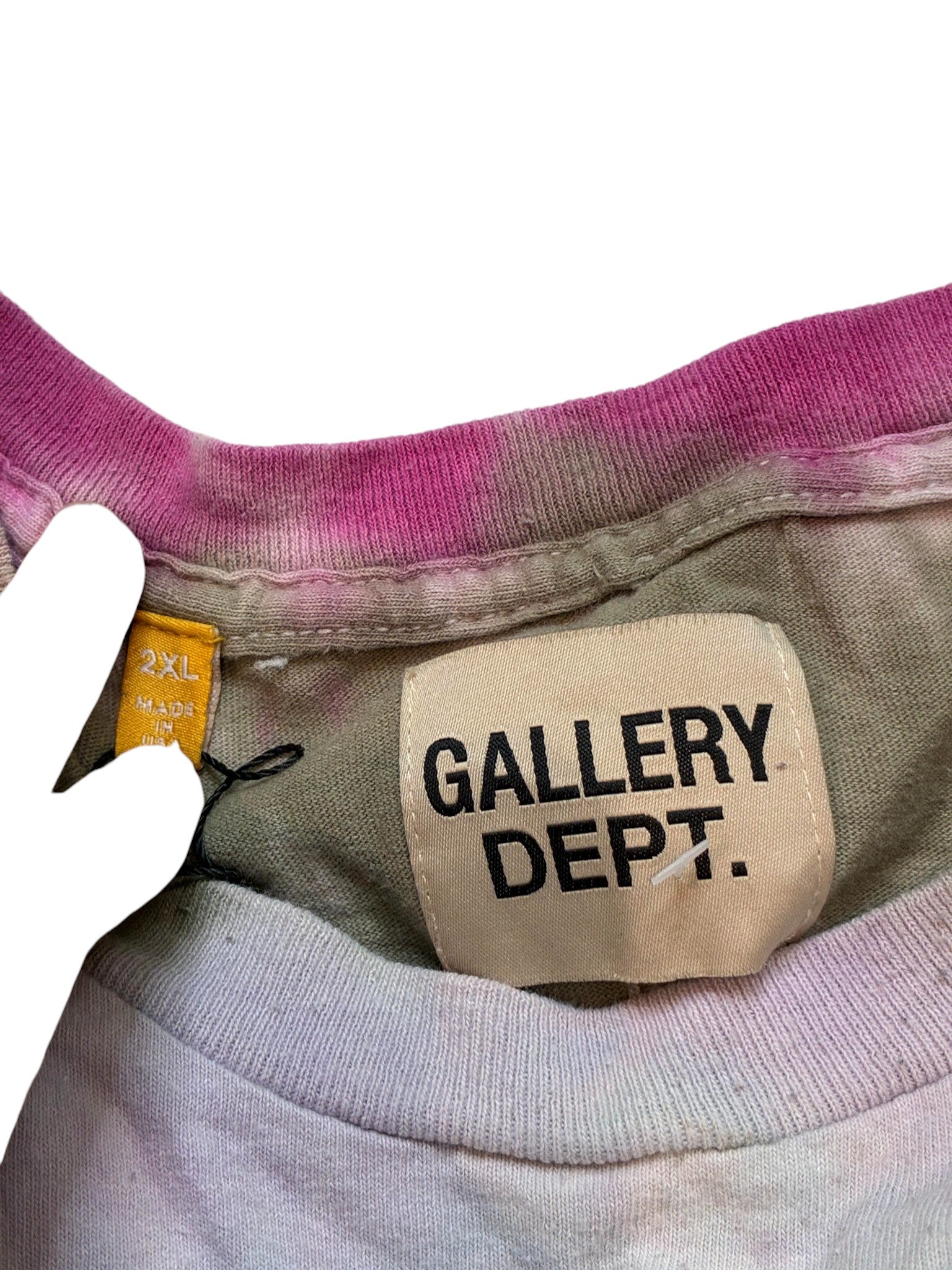 Gallery Dept G-Ball Purple & Green Tee