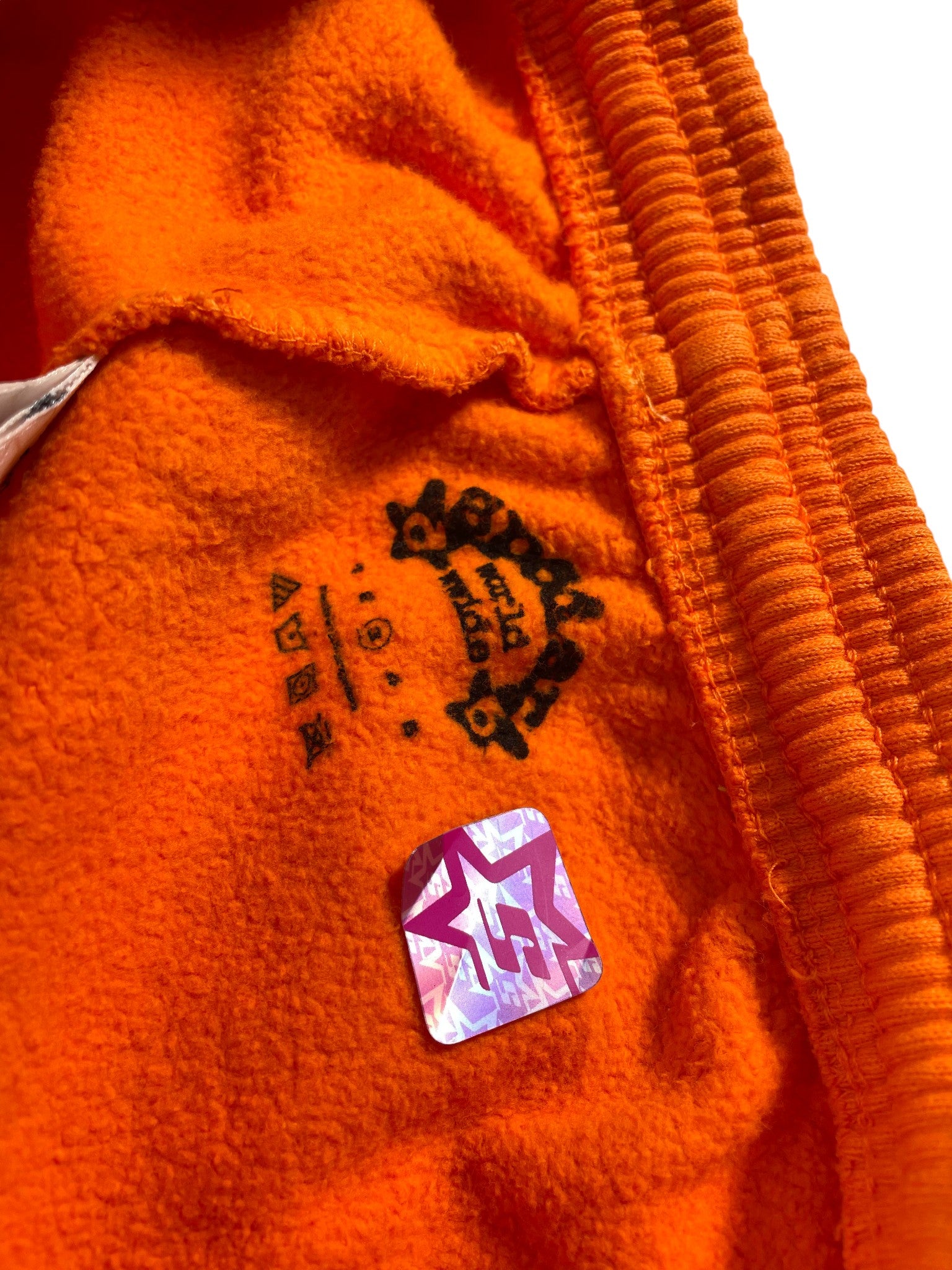 Sp5der Beluga Orange Sweatpants