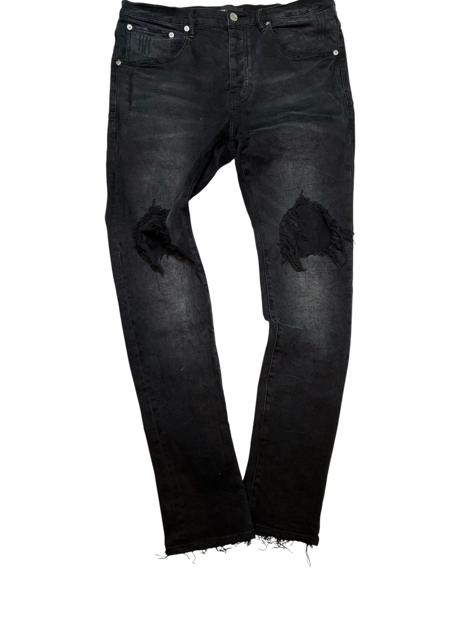 Purple Brand Black Wash Jeans