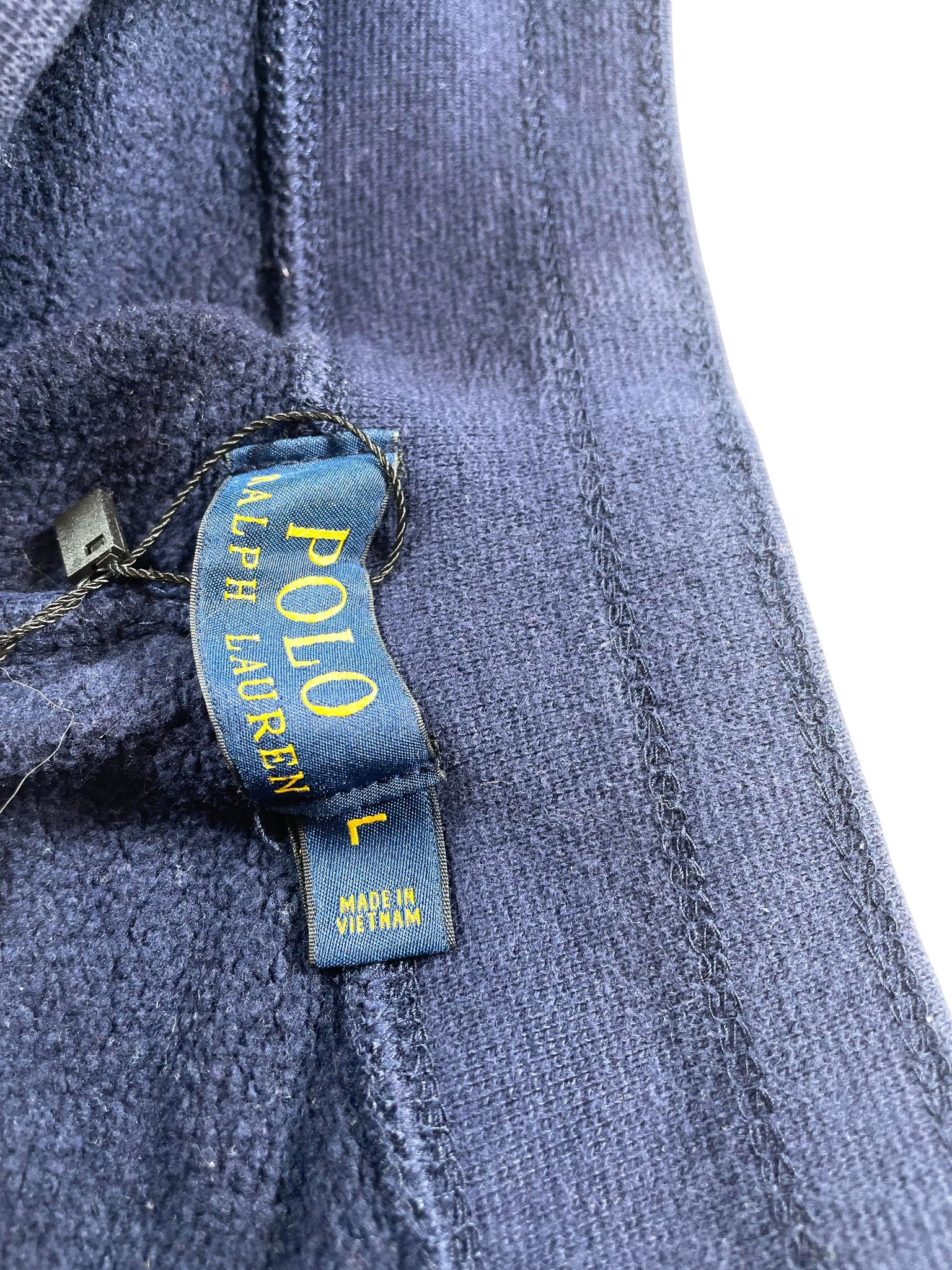 Polo Cuffed Navy Sweats