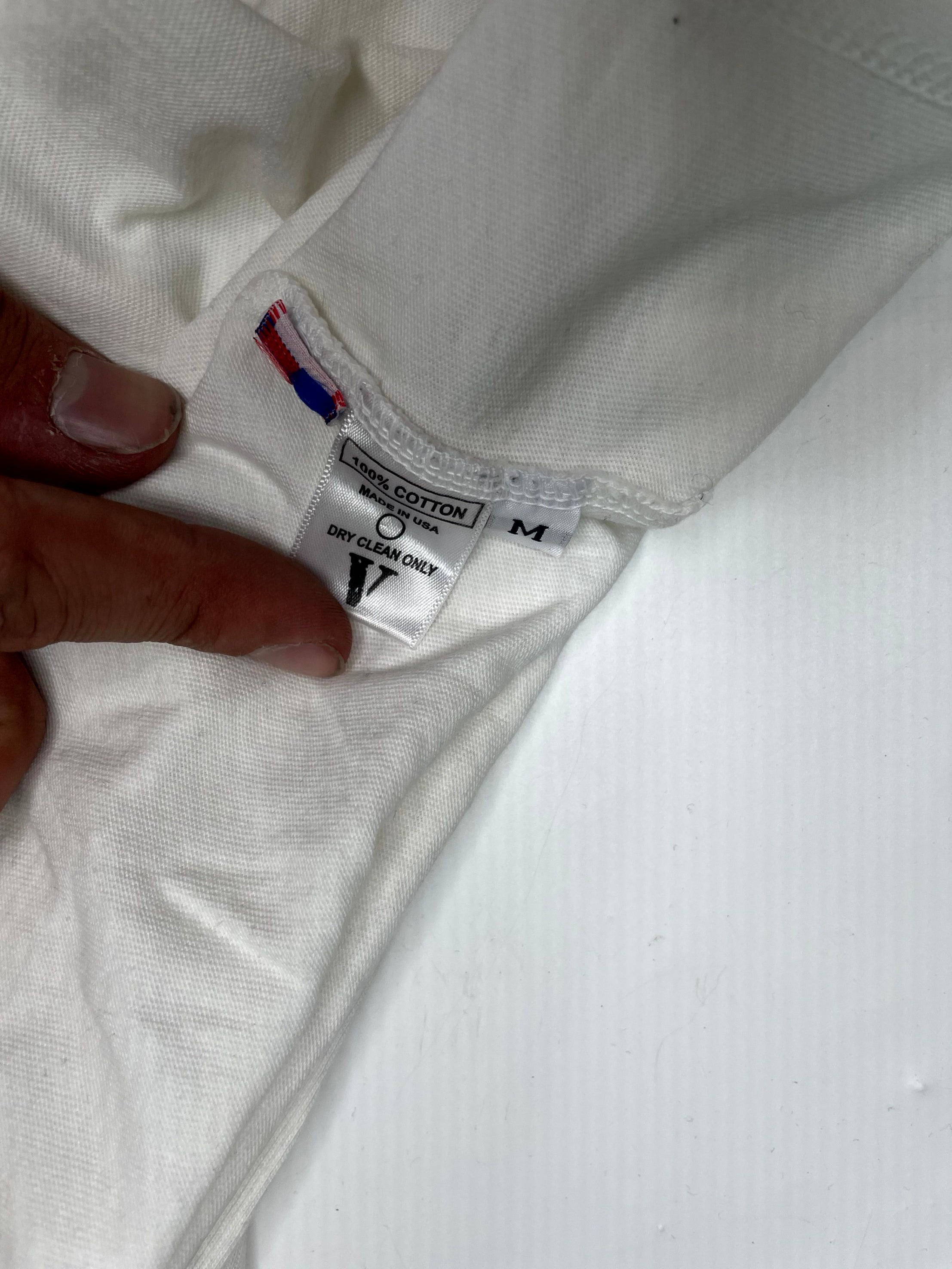 VLONE Juice Wrld White & Orange Tee