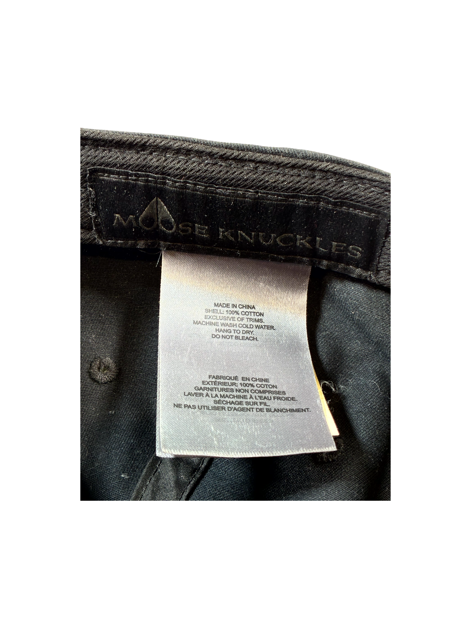 Moose Knuckle Black Hat