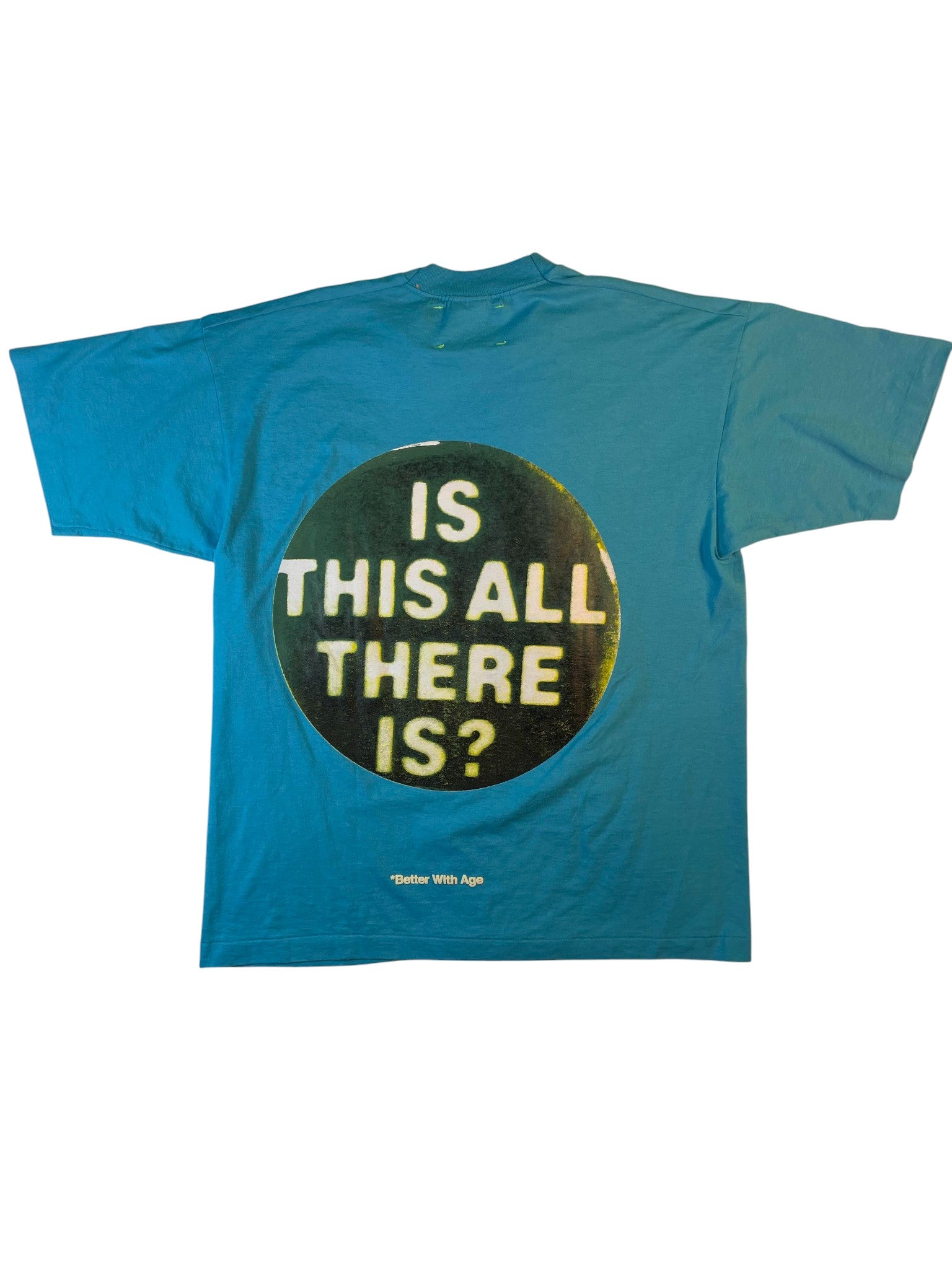 Better With Age Abducted By Aliens Baby Blue Tee