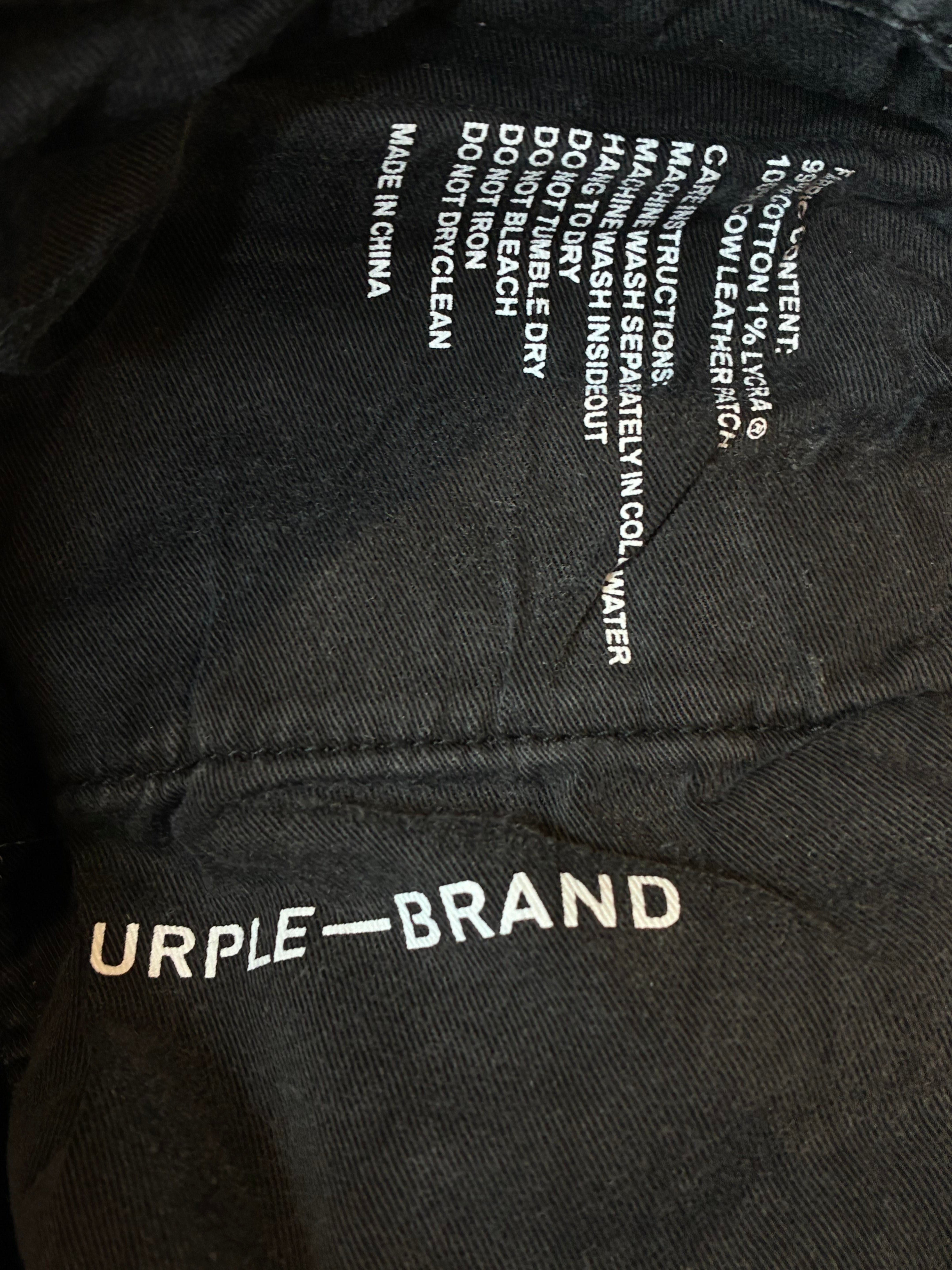 Purple Brand Black & Grey Jeans