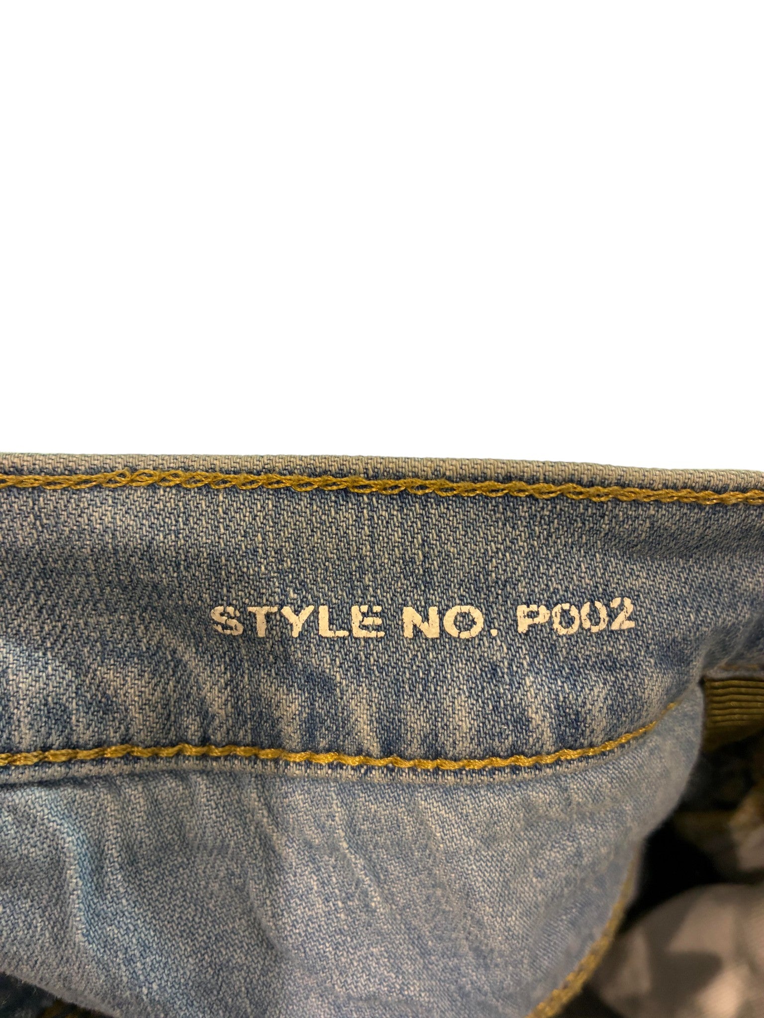 Purple Brand Light Wash Blowout Jeans