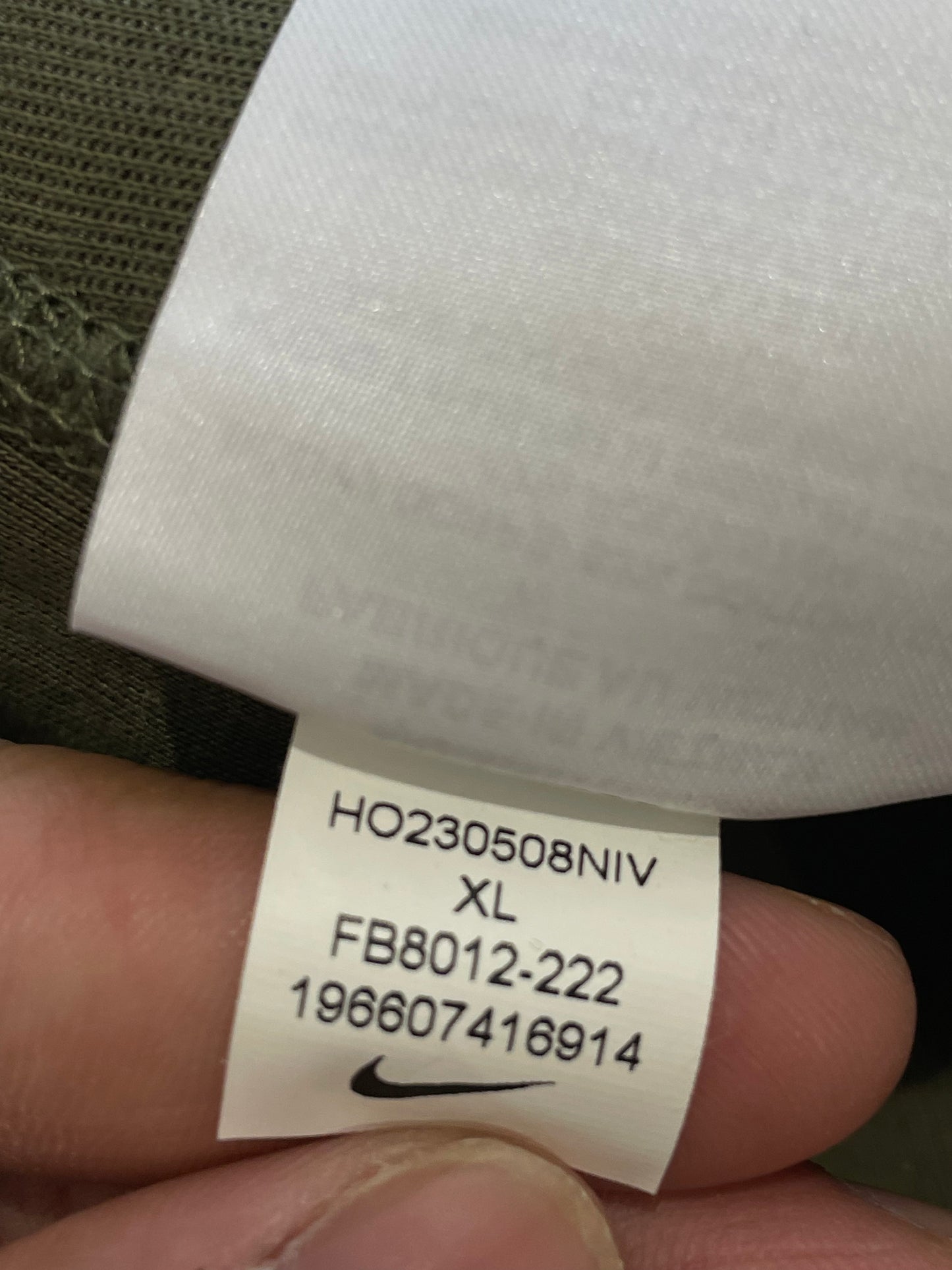 Nike Tech Olive Sweatpants